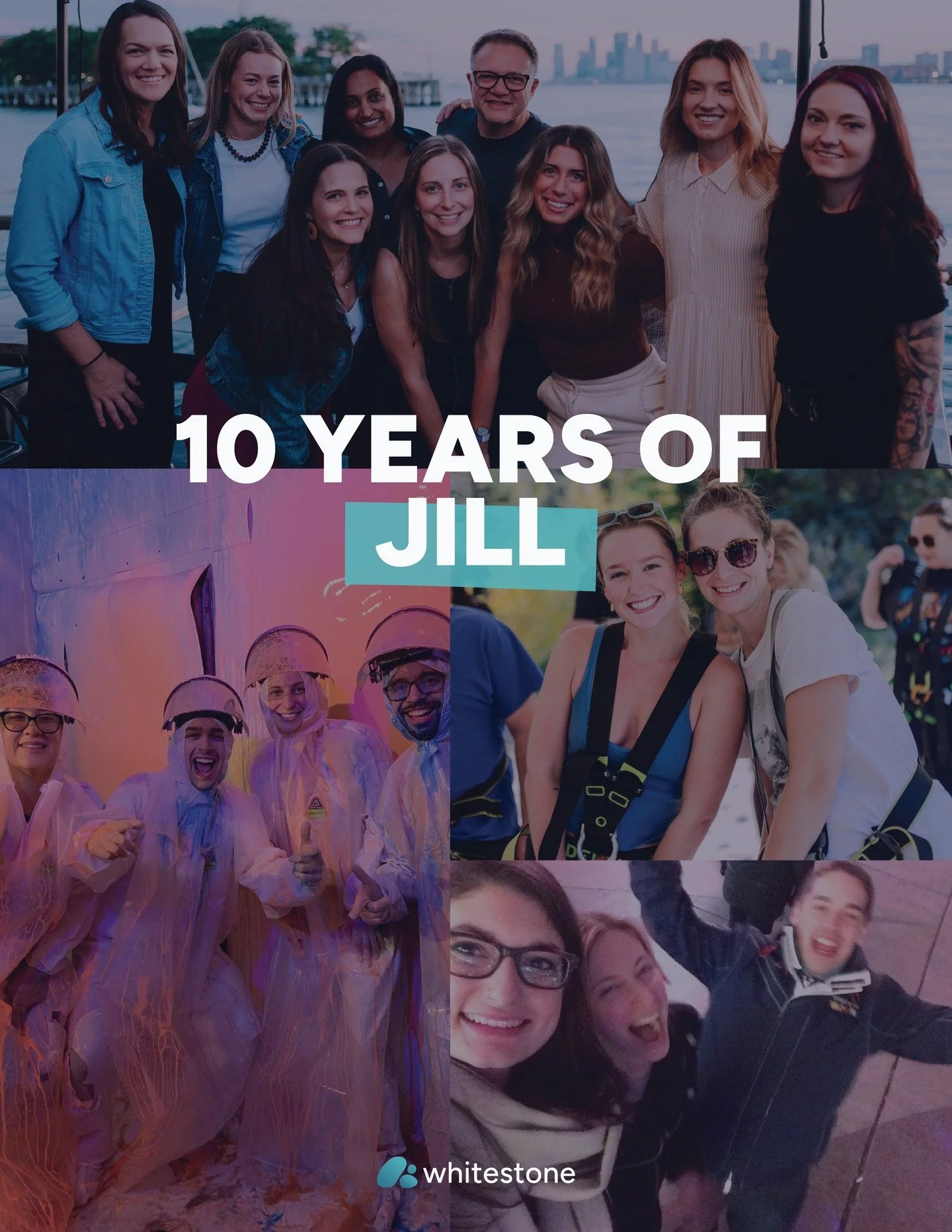 Jill just hit her 10 year anniversary at Whitestone, making her the second ever in company history to reach this milestone. 

As Director of Production, Jillian has been showing up for our clients since day 1, improving workflows and logistics to ens