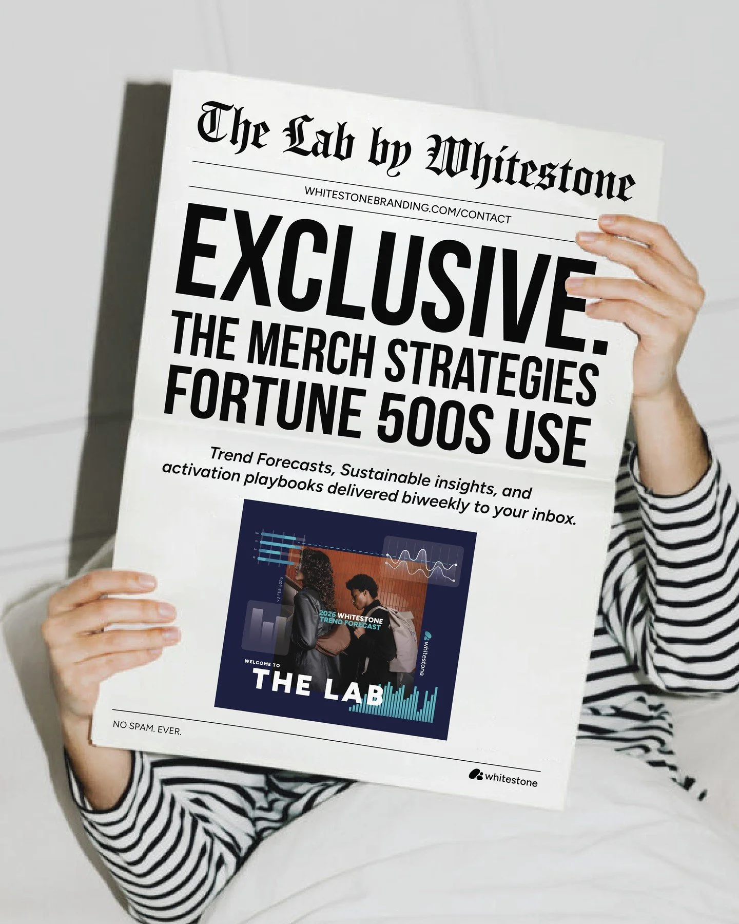 Reintroducing: The Lab by Whitestone. Every two weeks, we break down strategies, sustainable sourcing shifts, and trend forecasts that the world&rsquo;s biggest companies are using to move the needle. Delivered right to your inbox.

Link in bio to jo