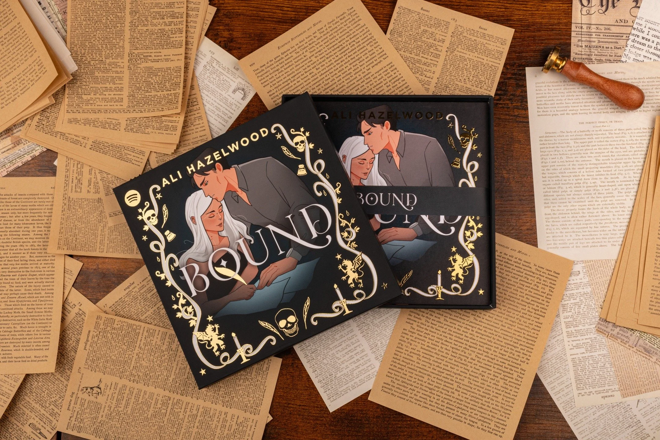 Gold foil, hand-signed, and global delivery with zero room for error.

Spotify tasked us with bringing a digital audiobook to life for the BookTok community. We took it from "what if" to "delivered," managing the concept, producti