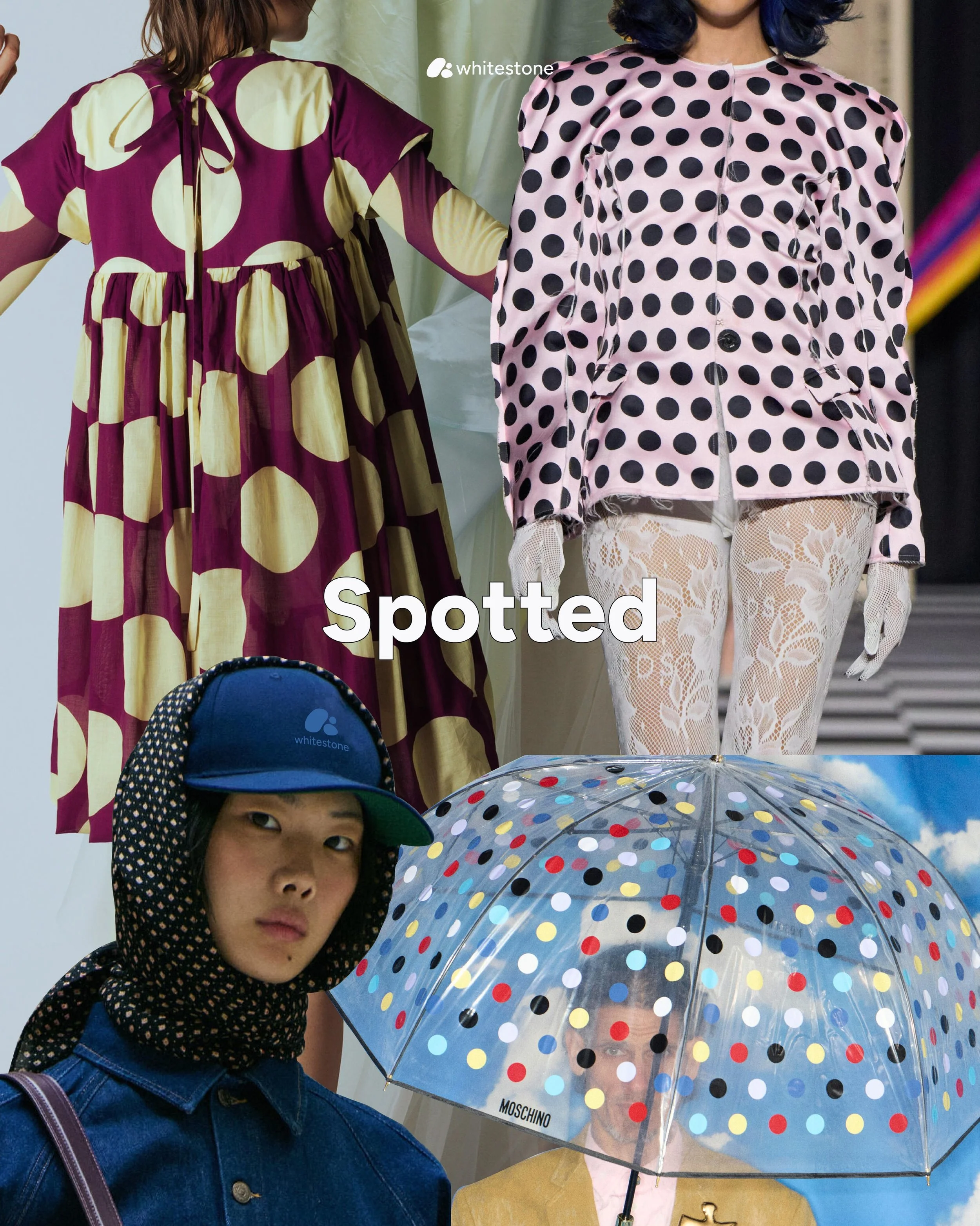 A little June microtrend breakdown for your feed! We are officially seeing polka dots and fringe take over the retail spaces, but not quite how you&rsquo;d expect.

Instead of traditional styling, retail is giving us drama. We're seeing massive, gian