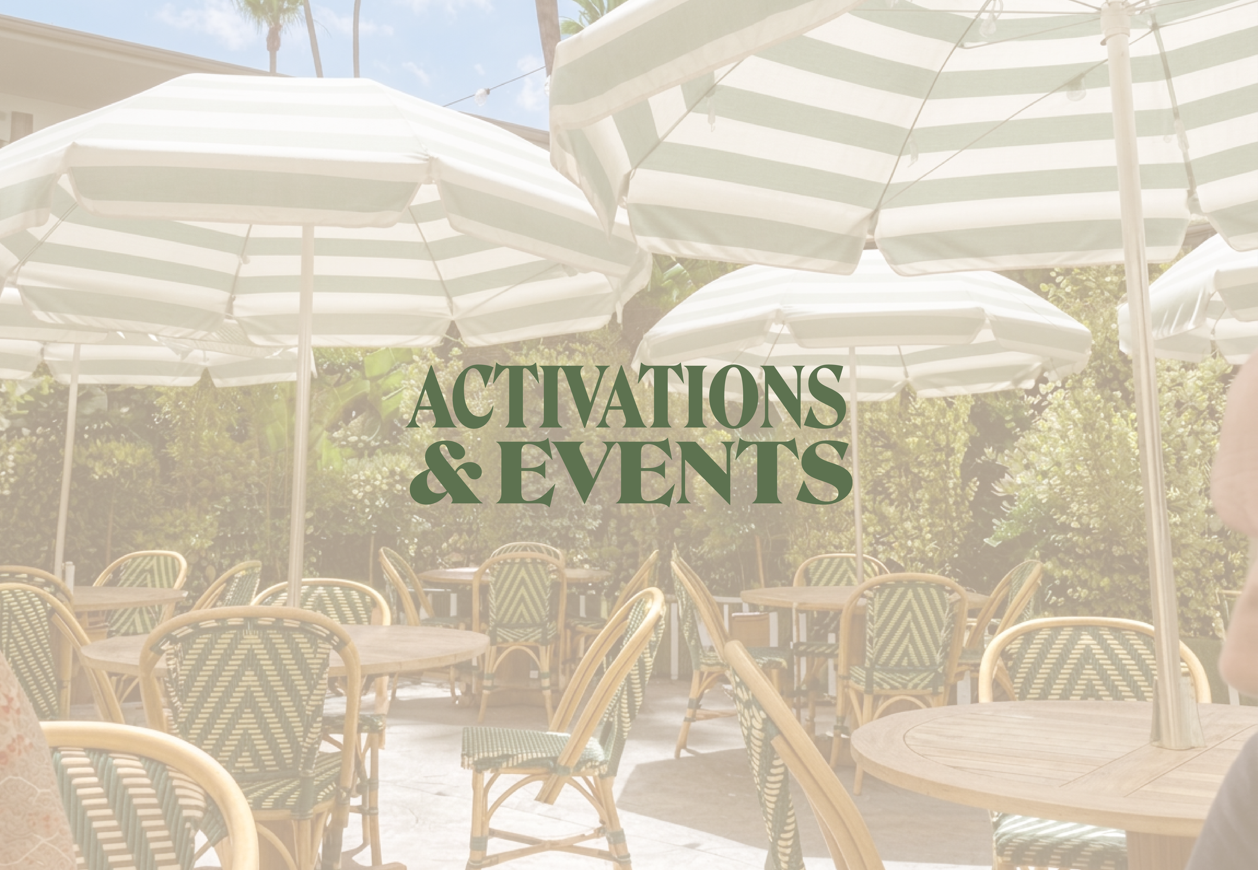 Activations &amp; Event Essentials