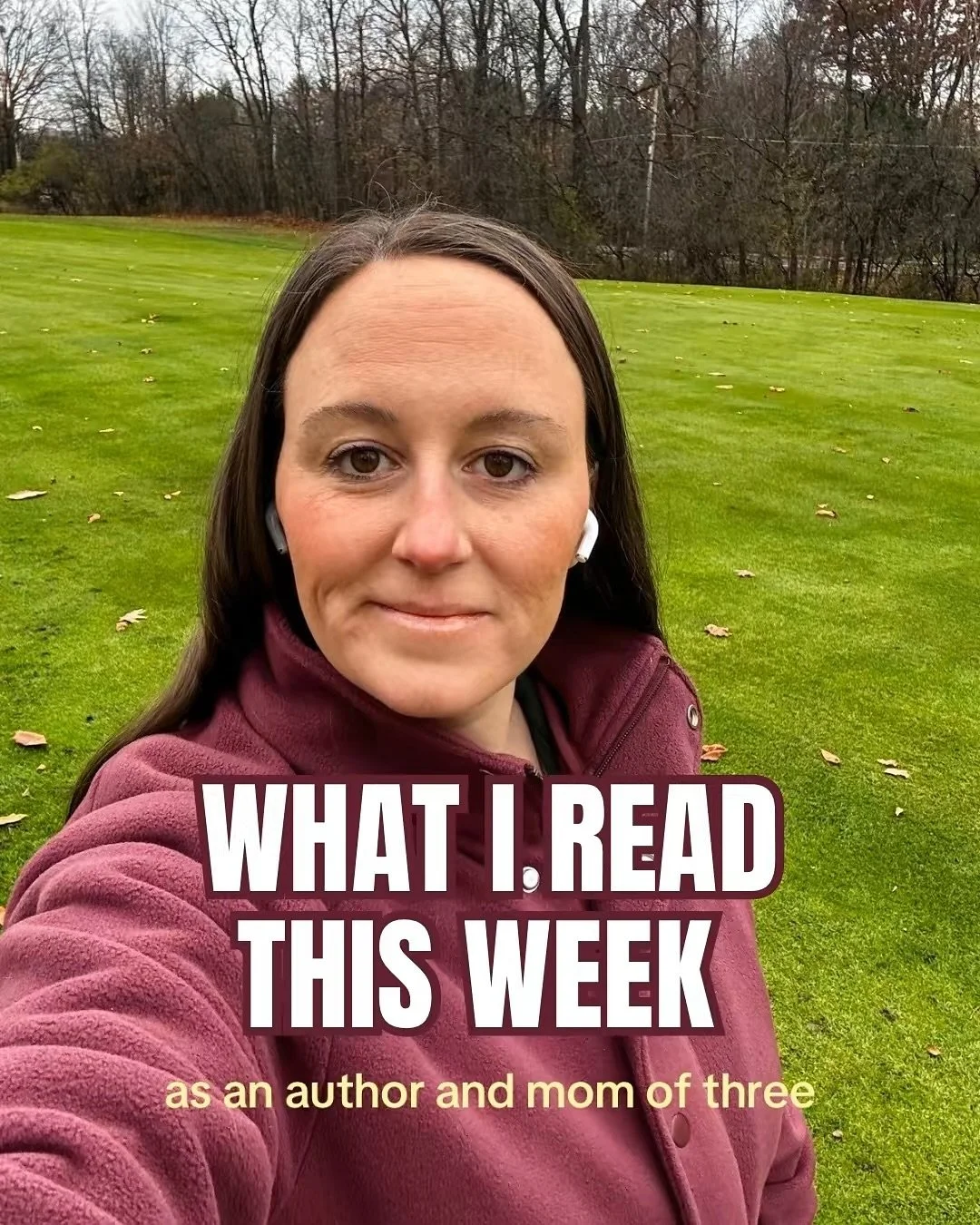 Here&rsquo;s how much I read this week as an author and (very tired) mom of three. Much of this week&rsquo;s reading happened by audiobook, even though my preference is to curl up with a physical book while having a snack in a cozy ambience. But alas