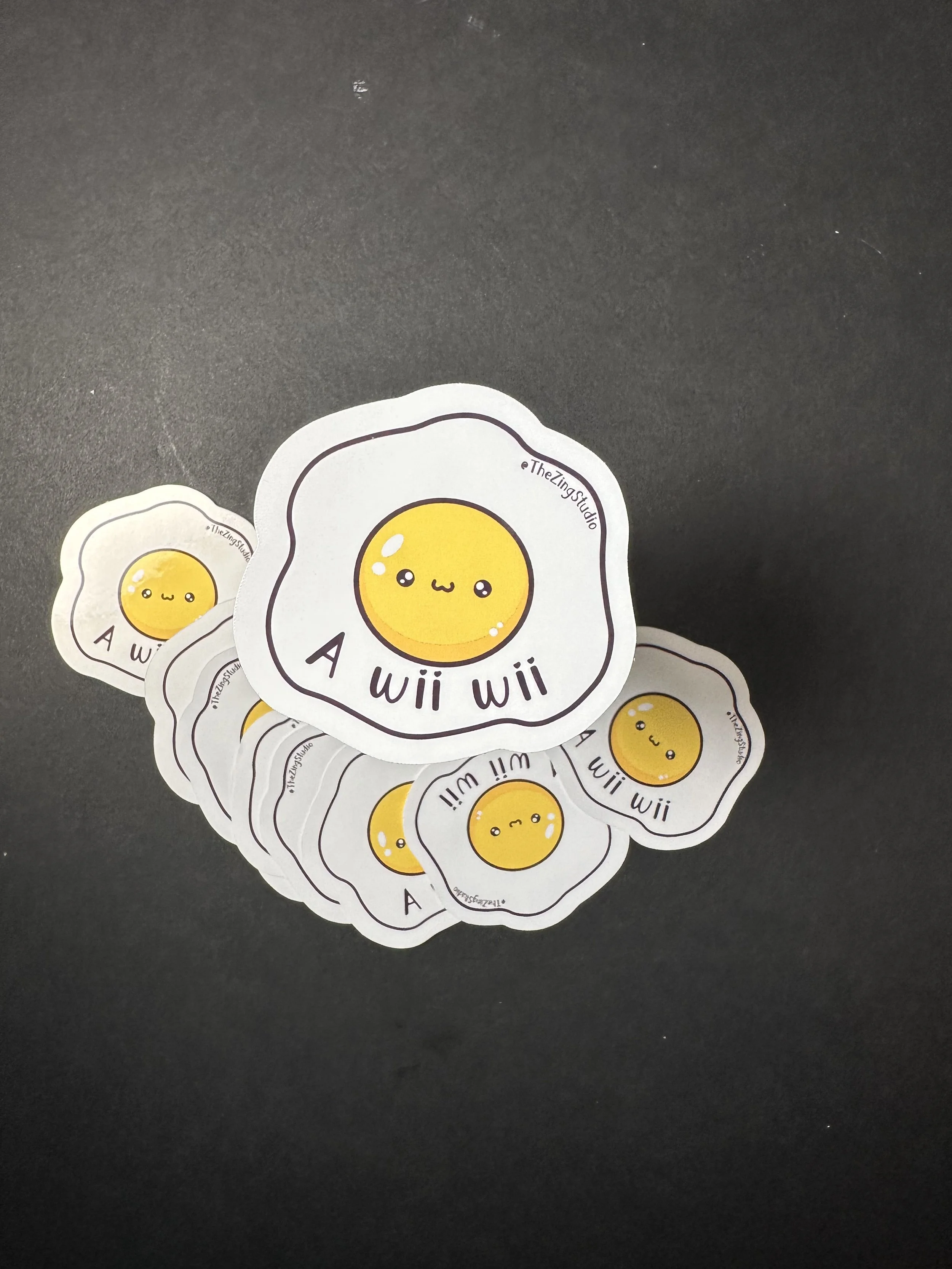 A Wii Wii (2" x 2")