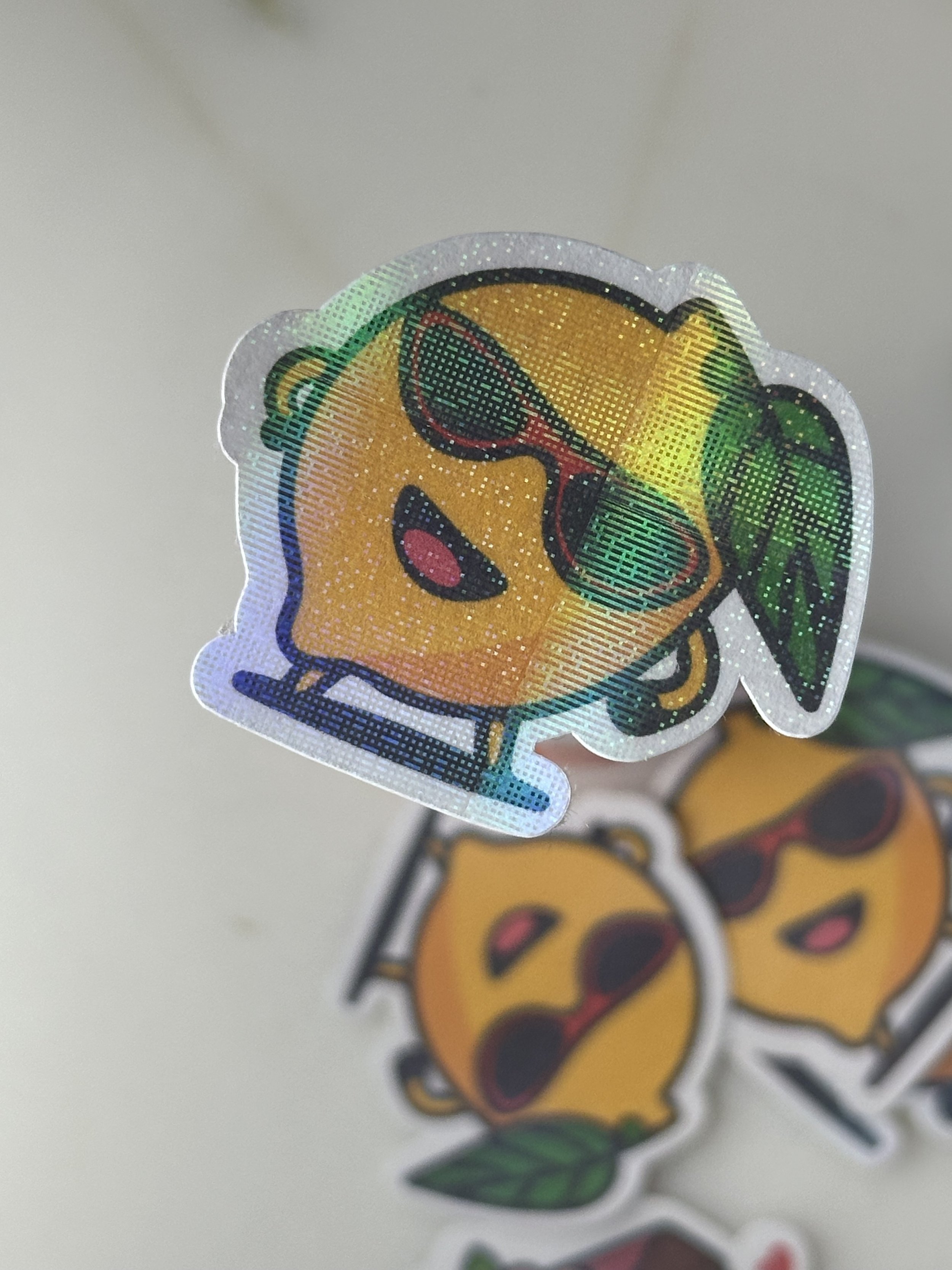 Lemony (1.5" x 1.5")