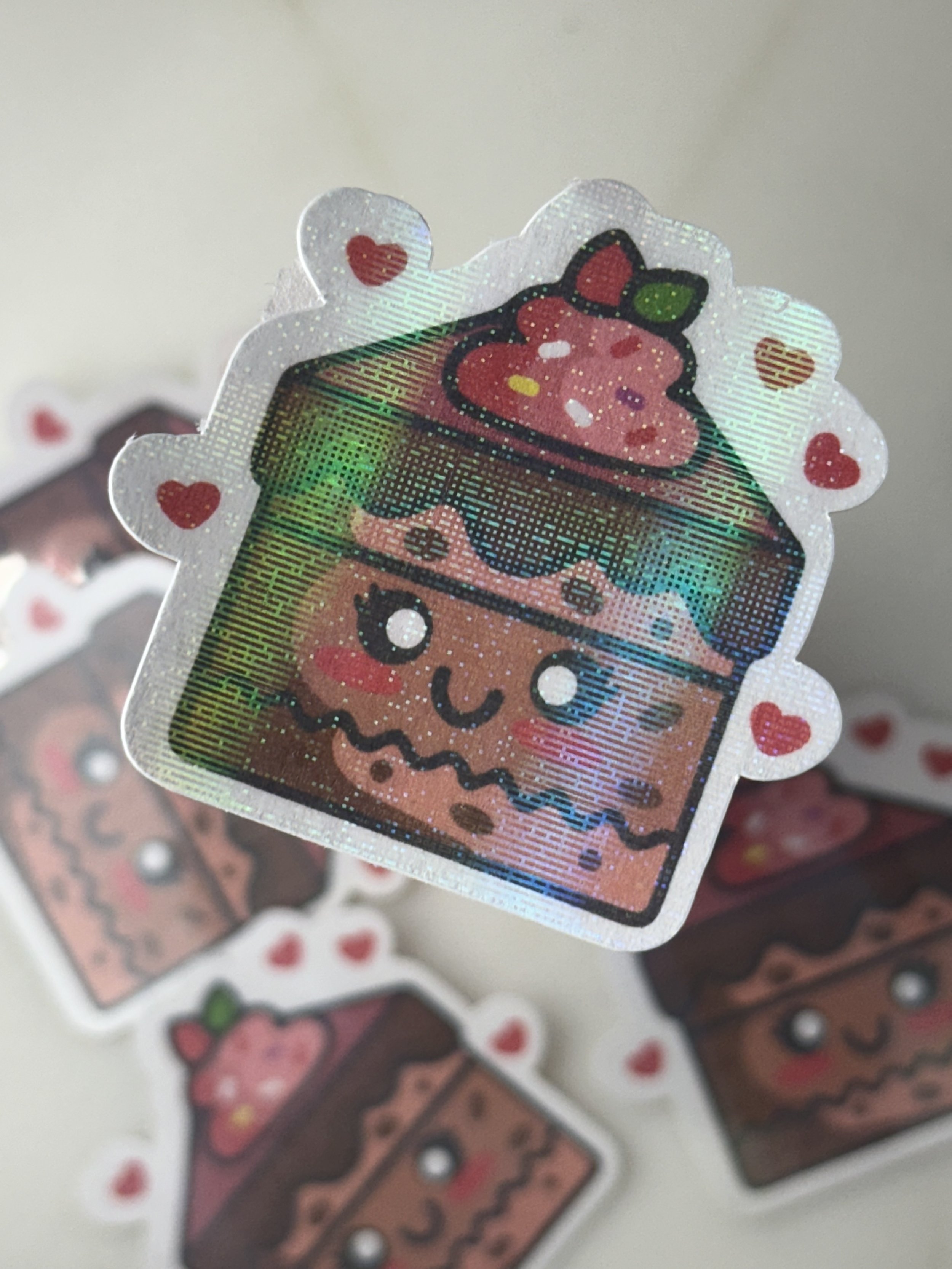 Chocolate Cake (1.5" x 1.5")