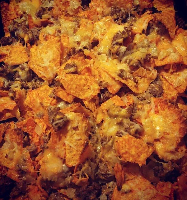 Dorito Pork Nachos