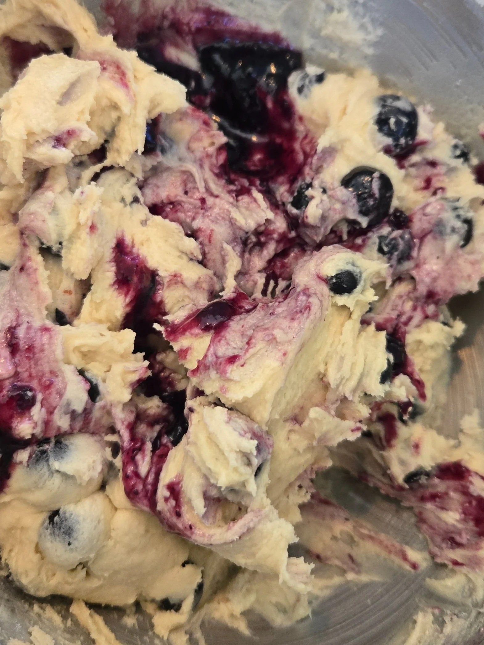Blueberry Streusel Muffin Cookies