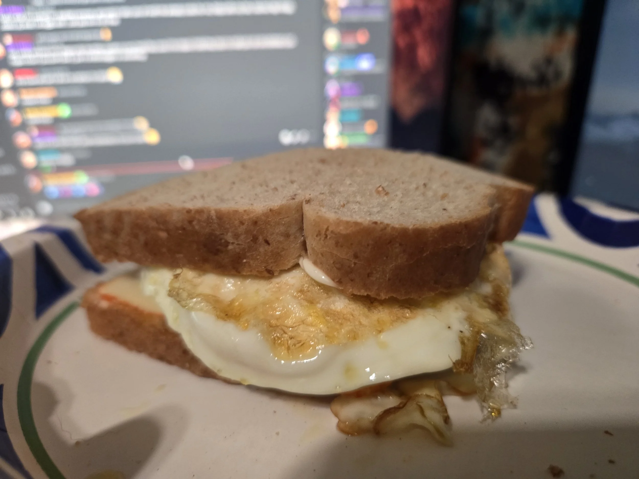 Egg Breakfast Sammich