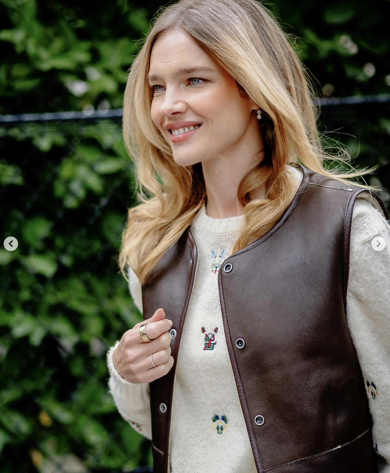 NATALIA VODIANOVA x LOEWE SHOW