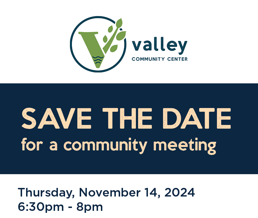 Save The Date: Community Meeting Thursday, November 14