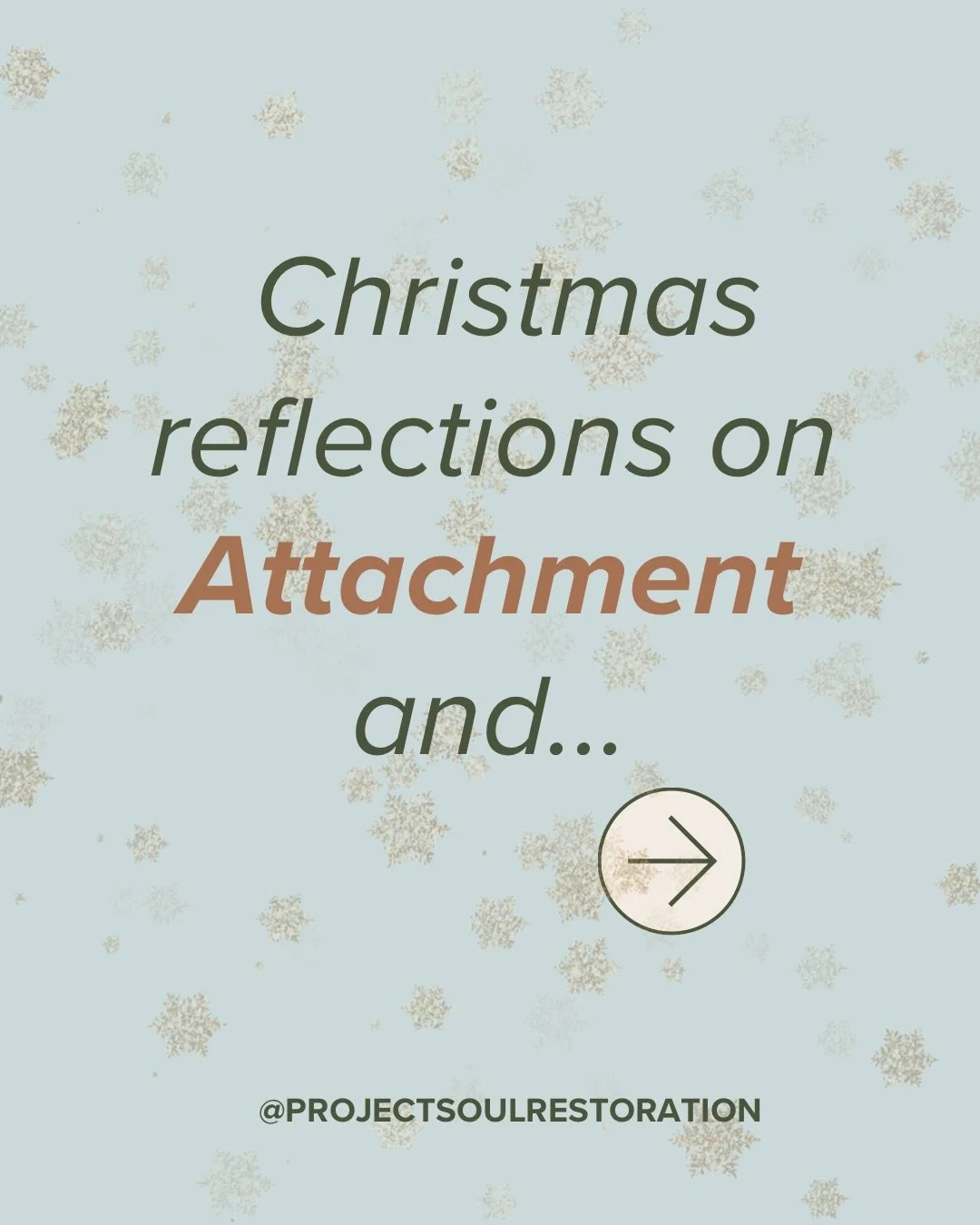 In the midst of this holiday season, we are reminded that attachment&mdash;how we bond, how we seek closeness, how we cope with distance&mdash;shapes much of what we feel this time of year. The season highlights our longings for connection, the comfo