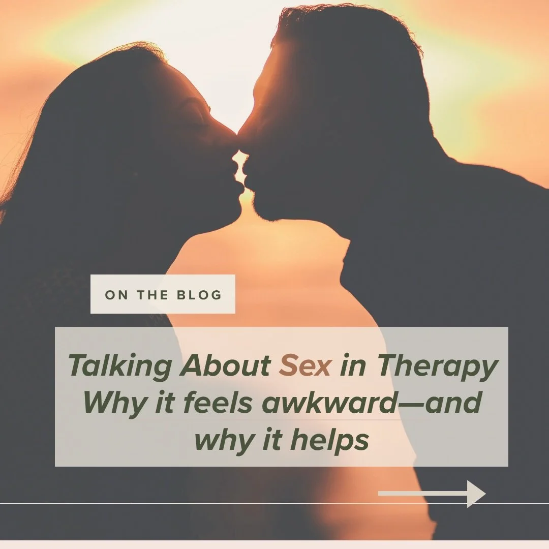 Talking about sex in therapy can feel uncomfortable, but it&rsquo;s more common (and more helpful) than you might think.

New on the blog, Vickie Wagner, LMFT explores why these conversations feel so hard&mdash;and how they can reduce shame, build un