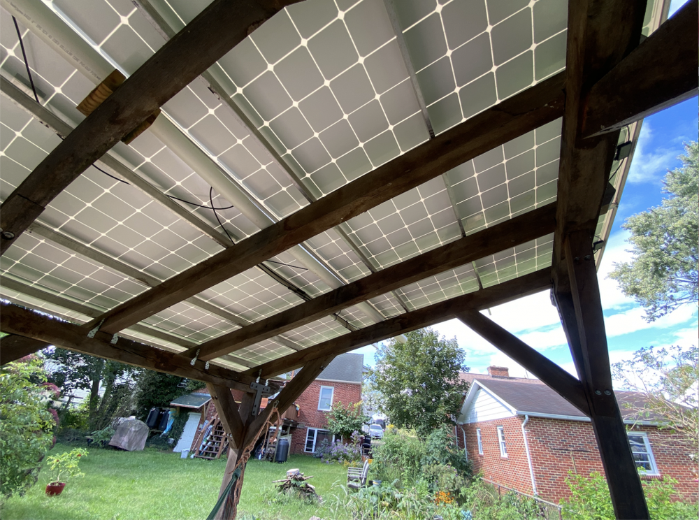 Solar installation in Virginia