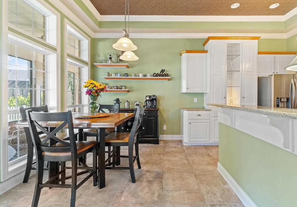 BEFORE - WINDOW END OF KITCHEN