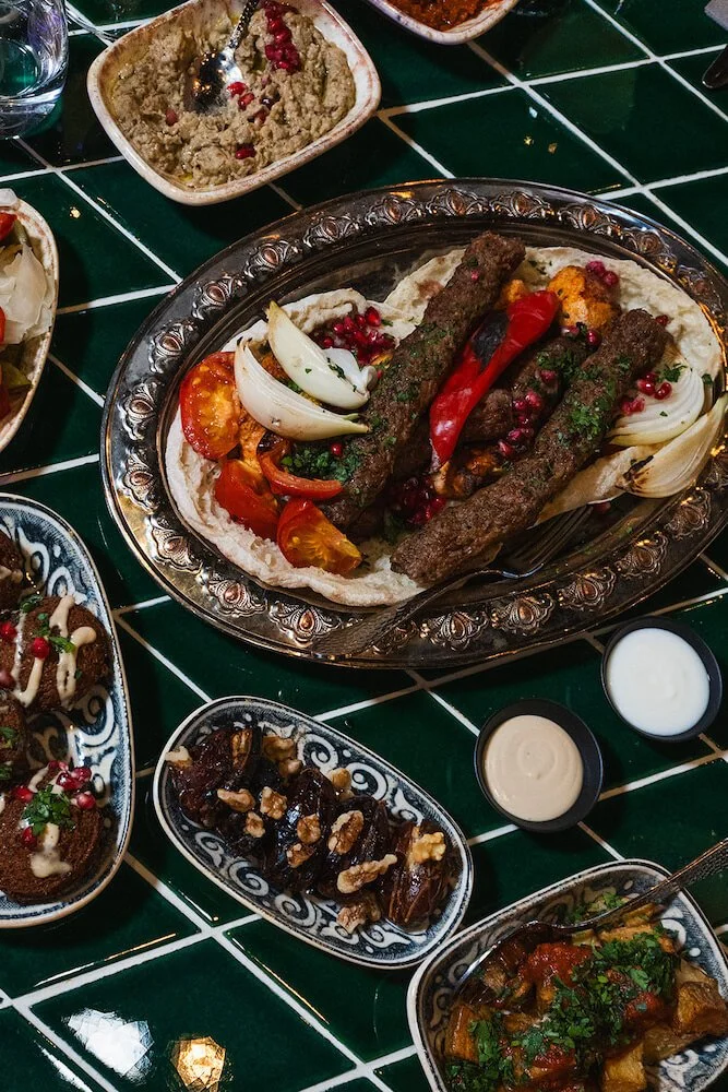 hummus wine arabisk restaurant oslo meze solli plass mezzeh fra kulgrill