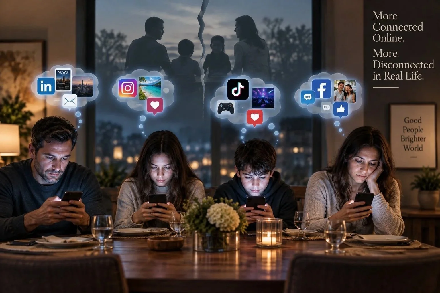 The Paradox of Connectedness: Is Social Media Making Us Less Connected?