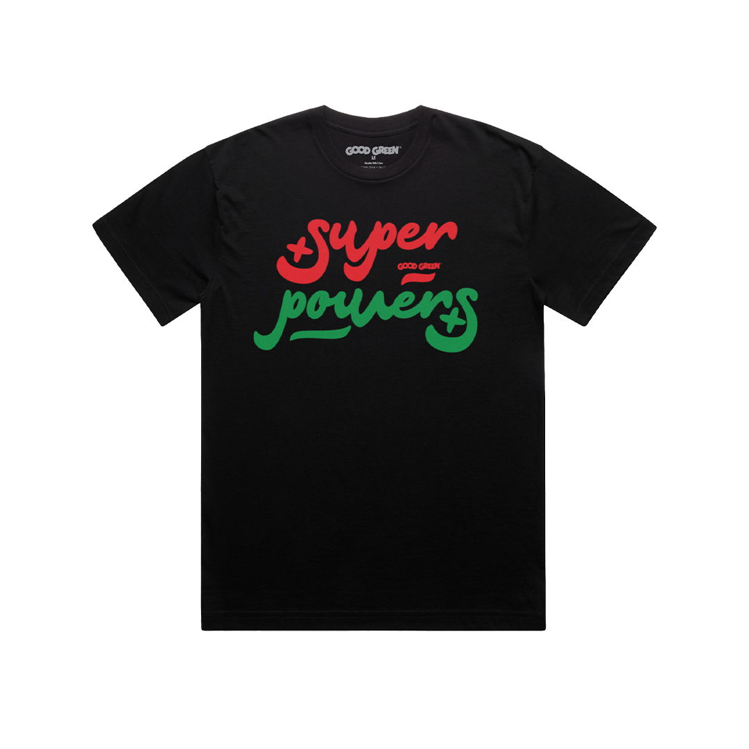 Super Powers Tee - Black