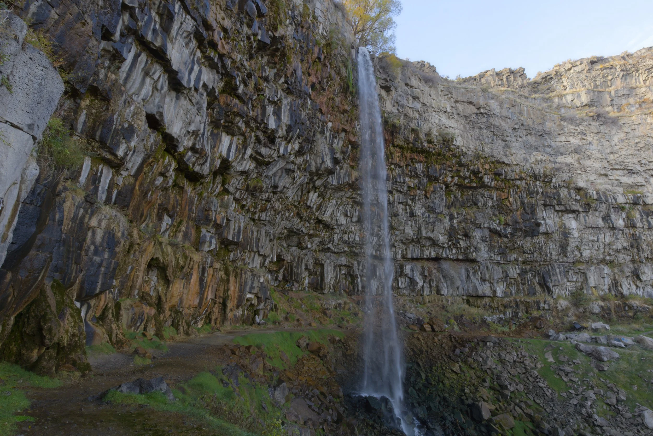 Pathway under the Falls