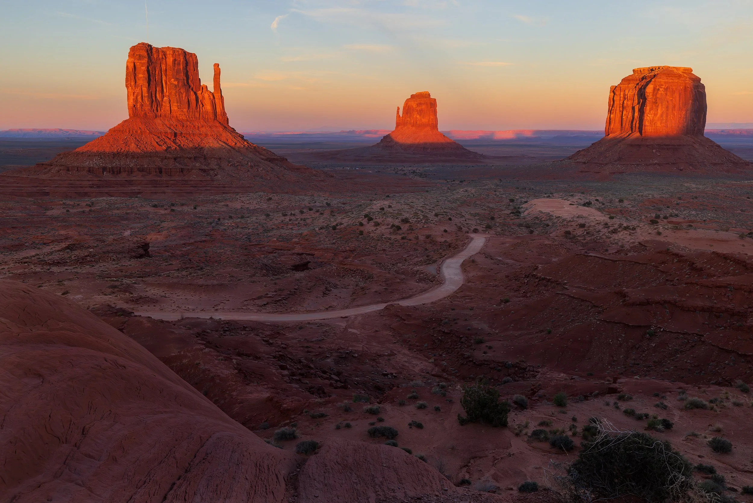 Fading Light on the Mittens