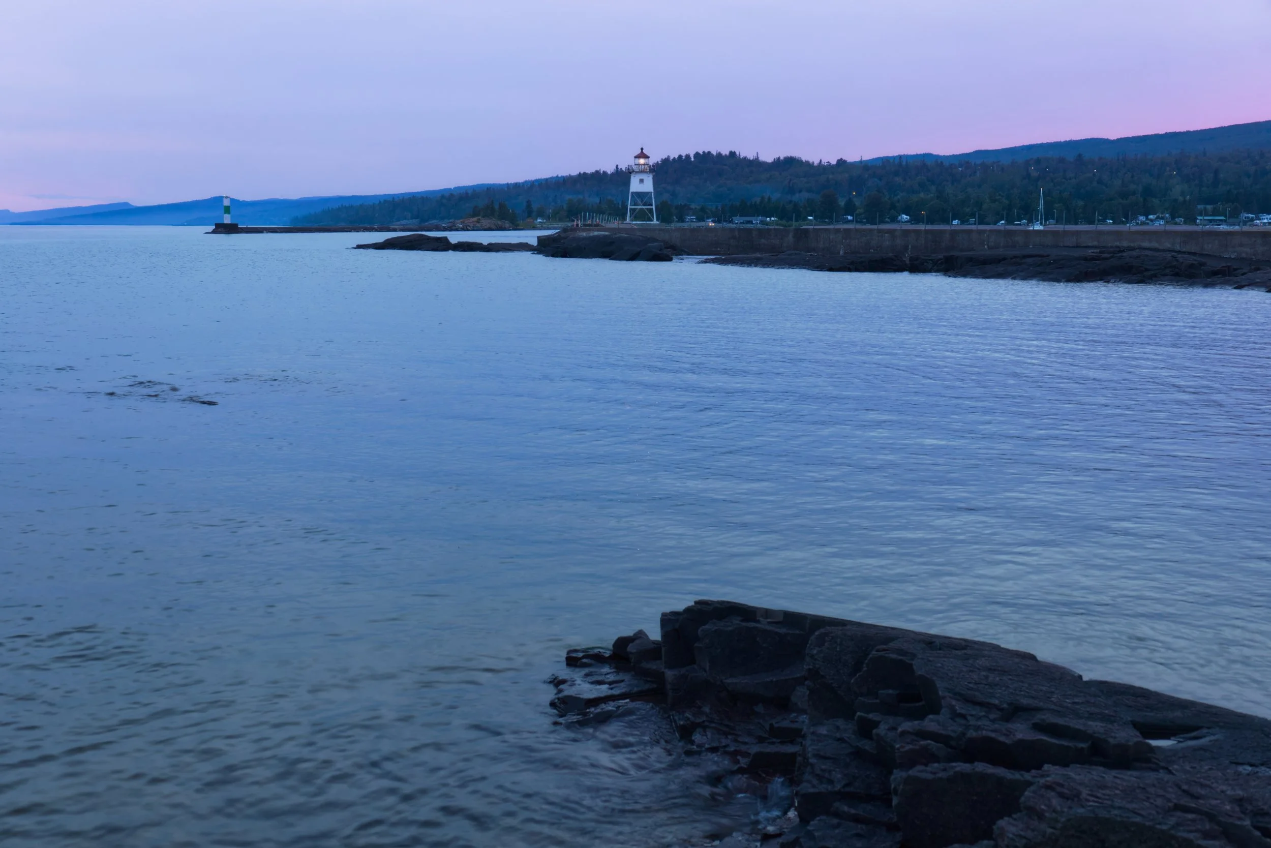 Evening in the Harbor