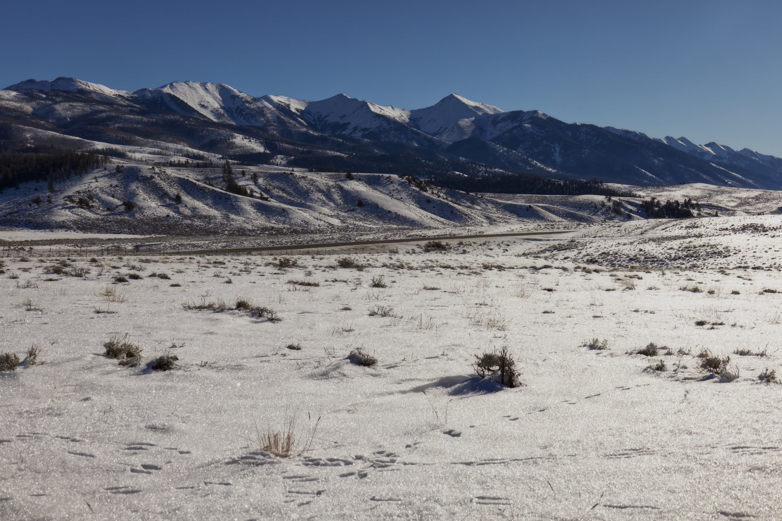 Mid Winter on Poncha Pass