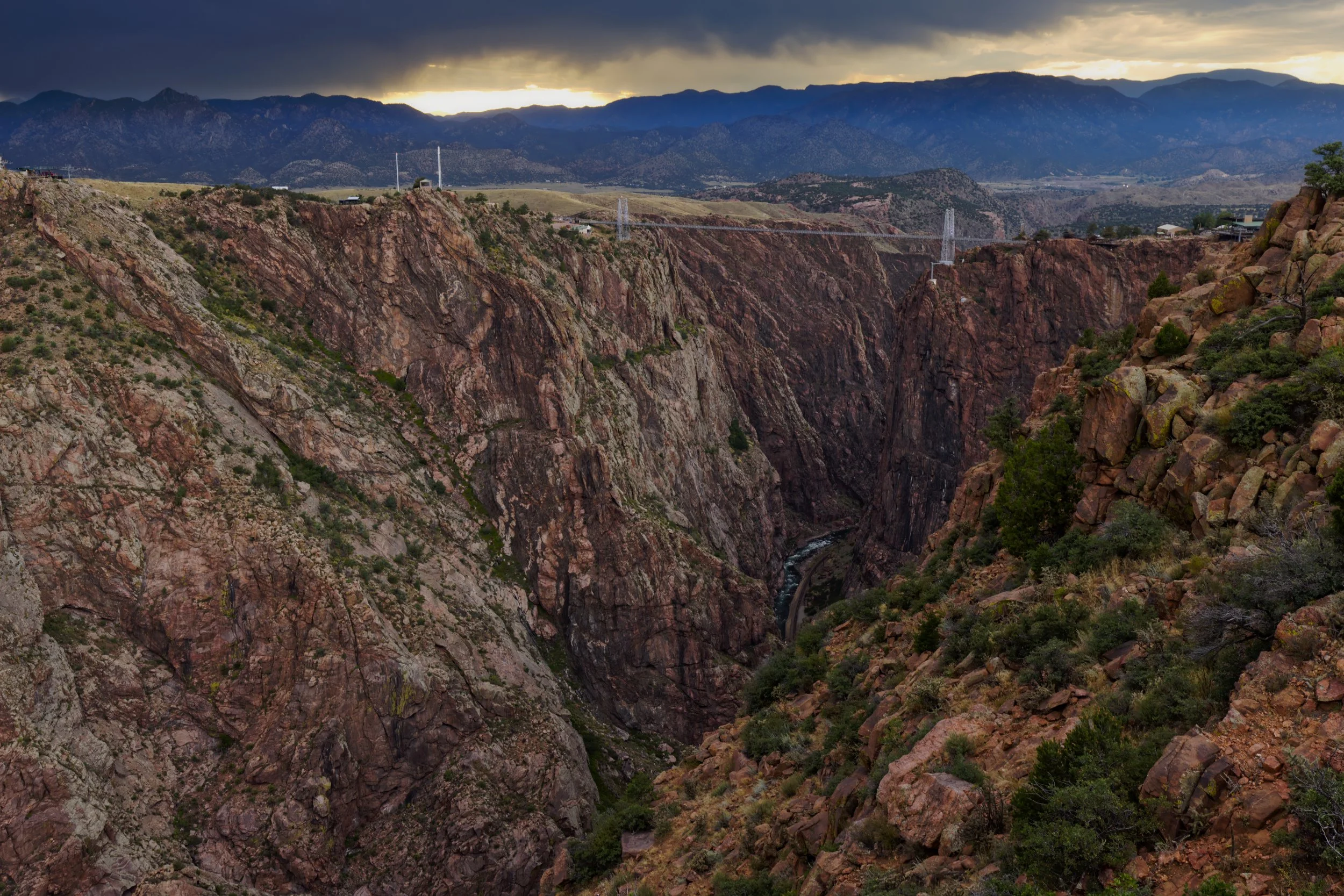 Summer Storm at the Royal Gorge
