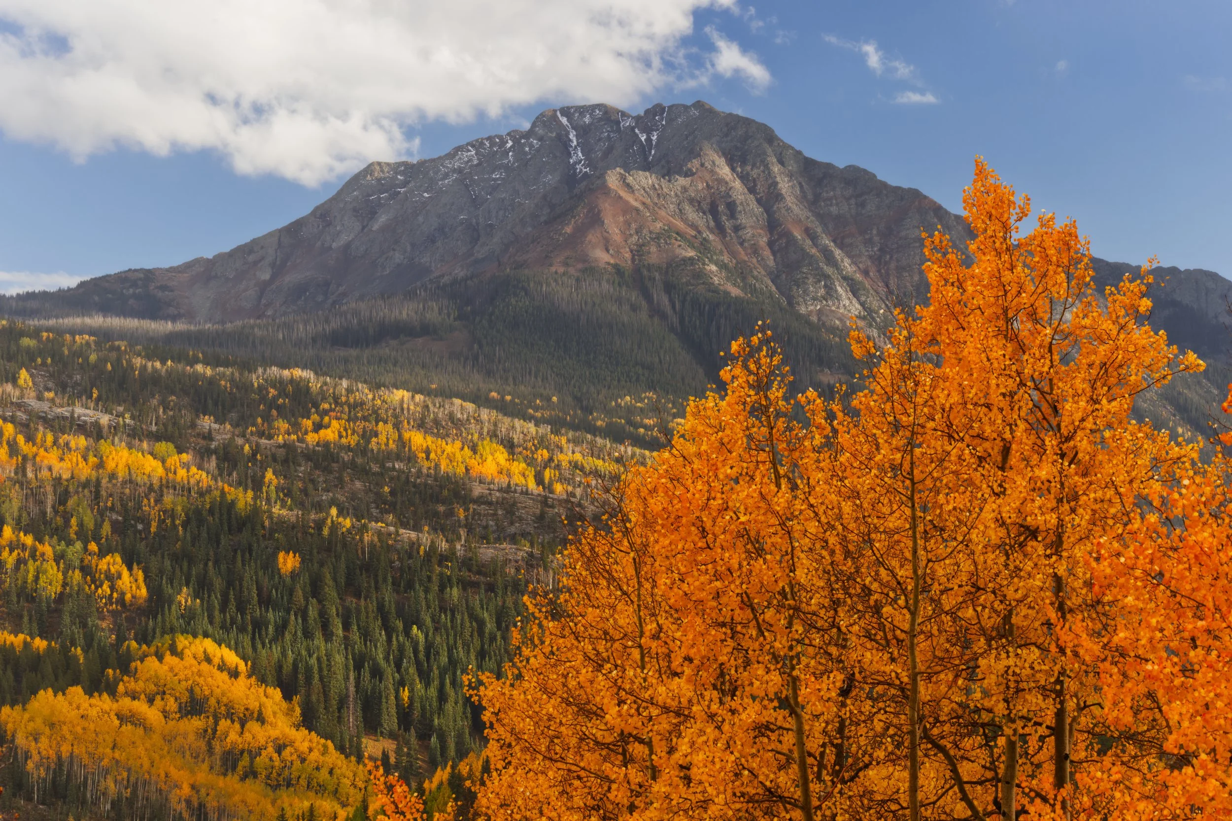 Fiery Colors from the Million Dollar Highway
