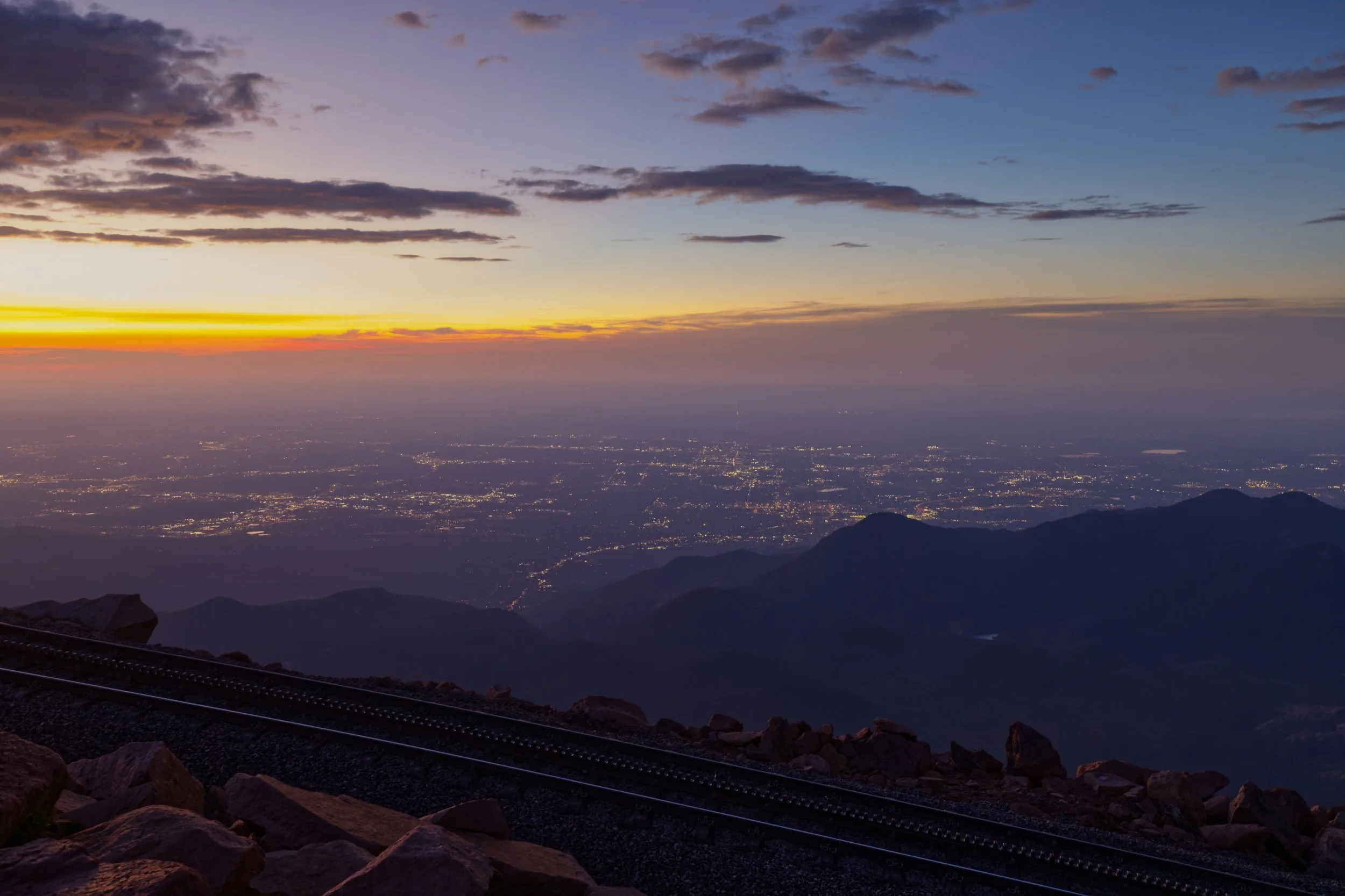 Dawn over the Springs
