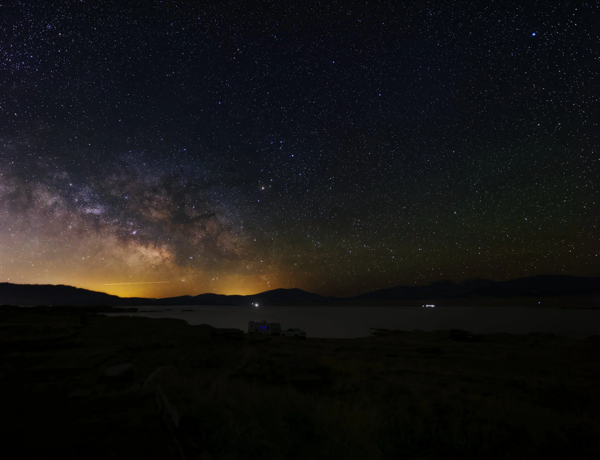 Camping under the Colorado Sky