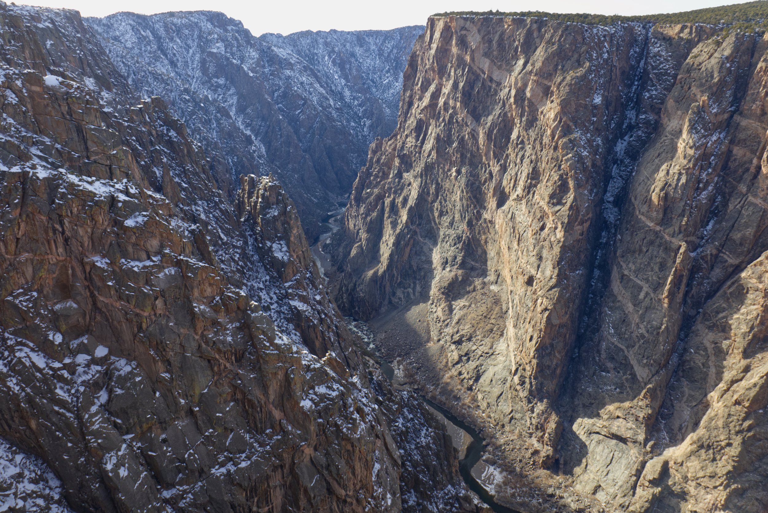 Sheer Cliffs and the Painted Wall