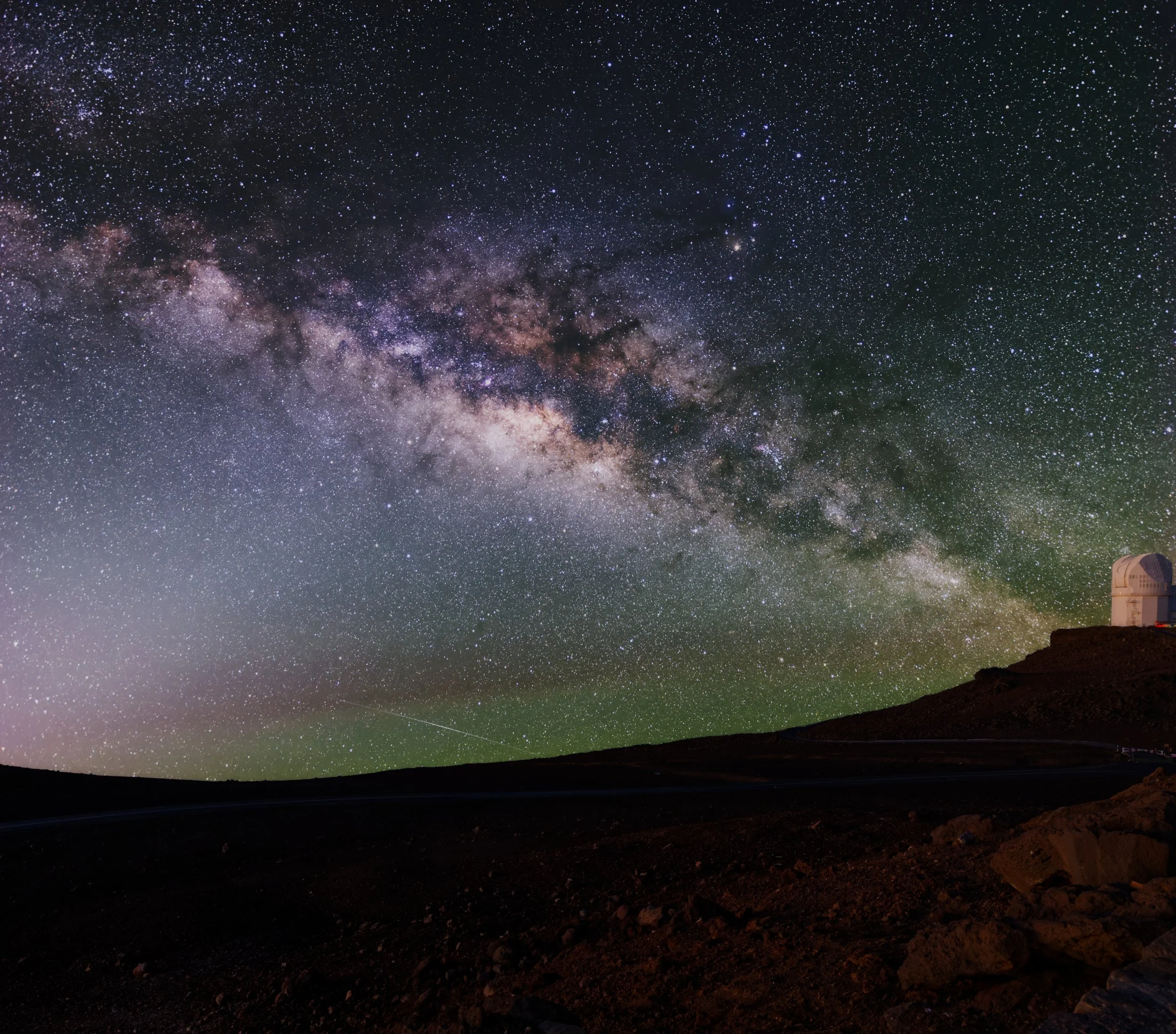 Galactic Core at the Maui Space Center