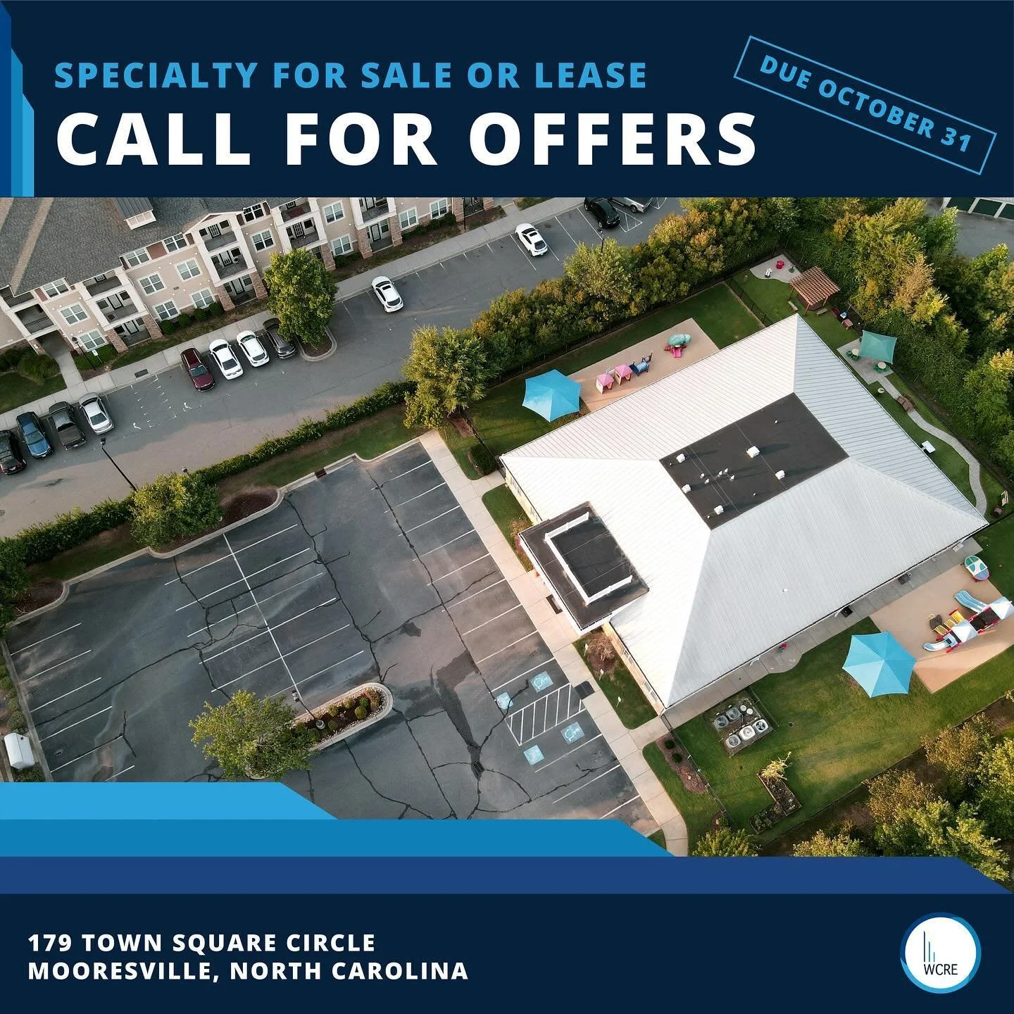 For Sale or Lease: Call for Offers

🏫 Building: 8,048 SF heated space
📍 Location: Mooresville, NC
🏗 Property Type: Speciality, Private School
🗓 Call for Offers: Due October 31

Find more information about this listing by contacting us or by visit
