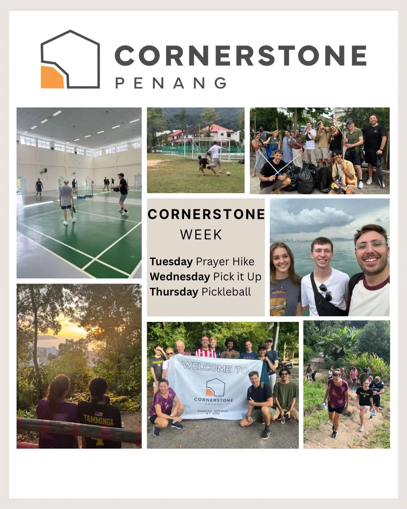 Well the summer has been busy with people away and church at home but we had time to fit in &lsquo;Cornerstone Week&rsquo;

Kicking off with a reflective prayer hike, we meditated on Psalm 18, delighting in God&rsquo;s creation knowing God delights i