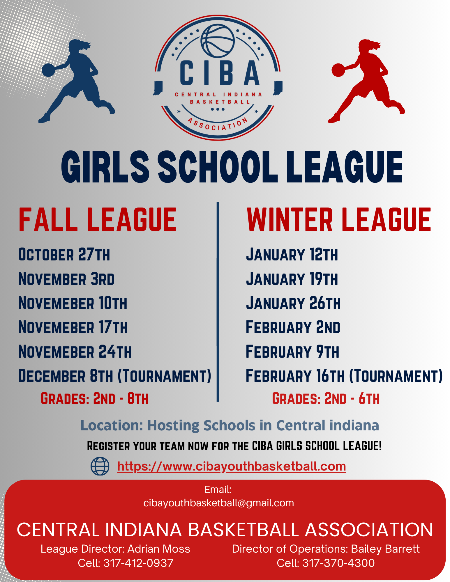 Winter Girls School League