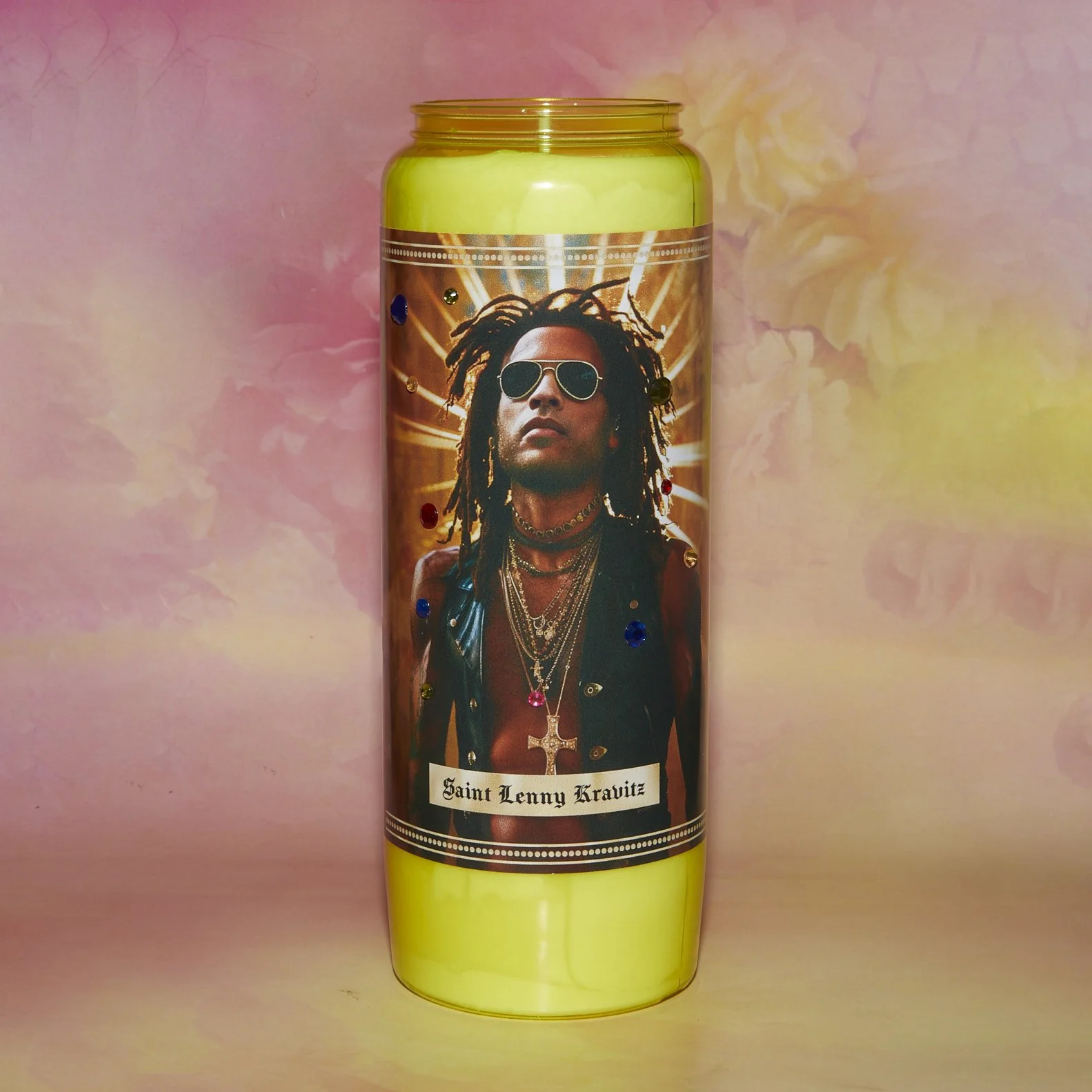 Bougie Lenny Kravitz jaune