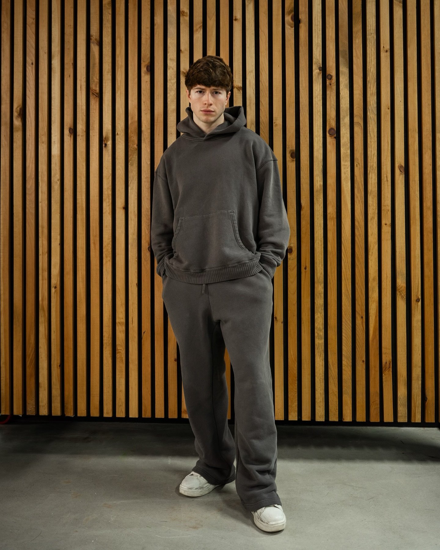 Will in our vintage gray sweat set size M