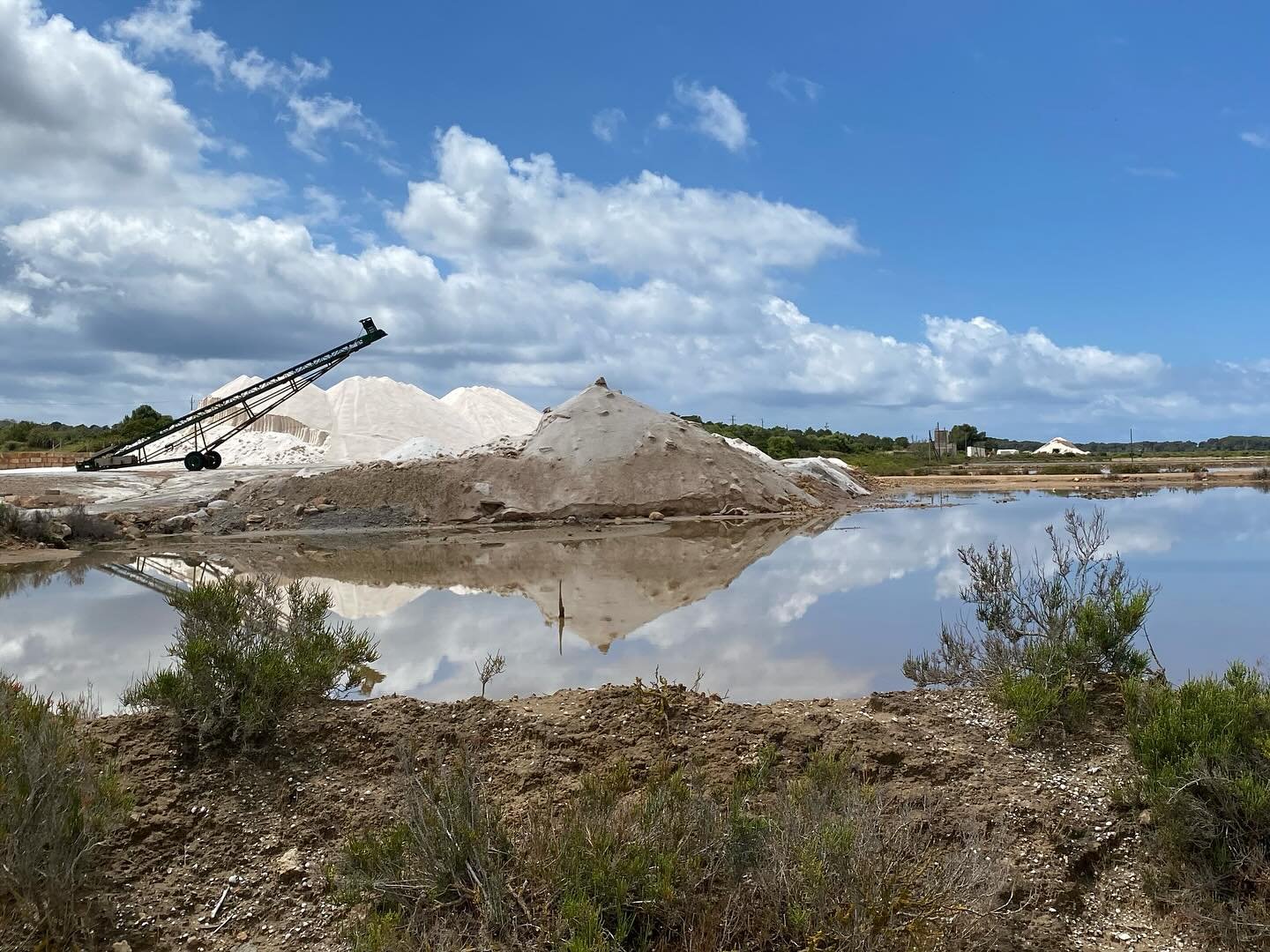 A nice trip to and tour of Sal d&rsquo;Es Trenc salt production in May 
@flordesaldestrenc