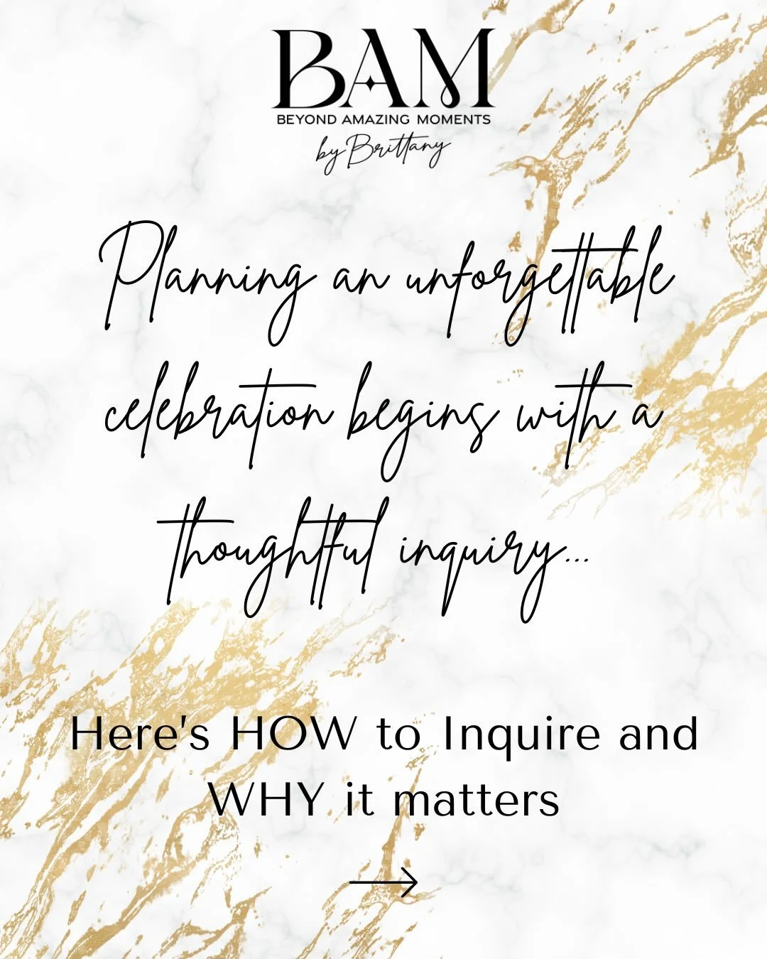 A thoughtful inquiry is the first step to creating the framework for an unforgettable celebration! ✨

Ready to plan yours? Send me an email or inquire via my website to get started!