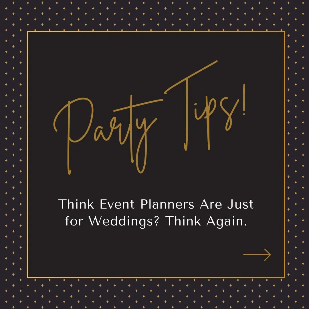 You don&rsquo;t have to be planning a wedding to need a planner. 🤍

Some of life&rsquo;s most meaningful celebrations happen outside the ballroom and wedding aisle.

A milestone birthday.
A baby shower.
A graduation.
A Sweet 16.
A Bar or Bat Mitzvah