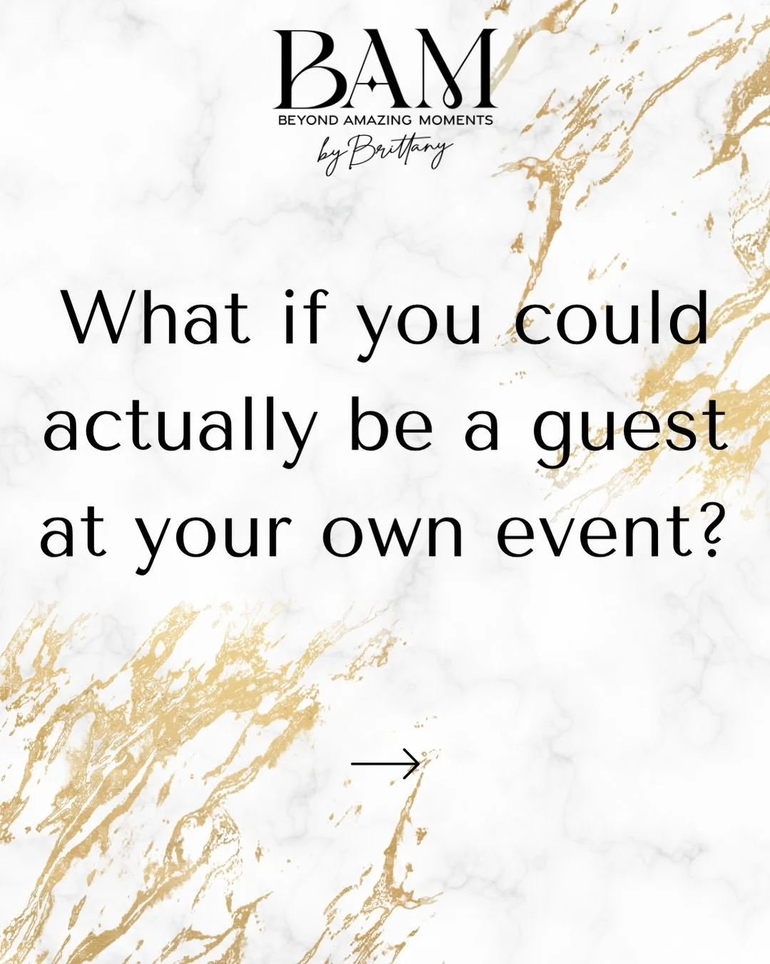 You spent months planning this celebration.

You chose the venue.
You picked the vendors.
You made the decisions.
You thought through the details.

So when the day finally arrives, why should you have to work it?

At BAM, our goal isn&rsquo;t simply 