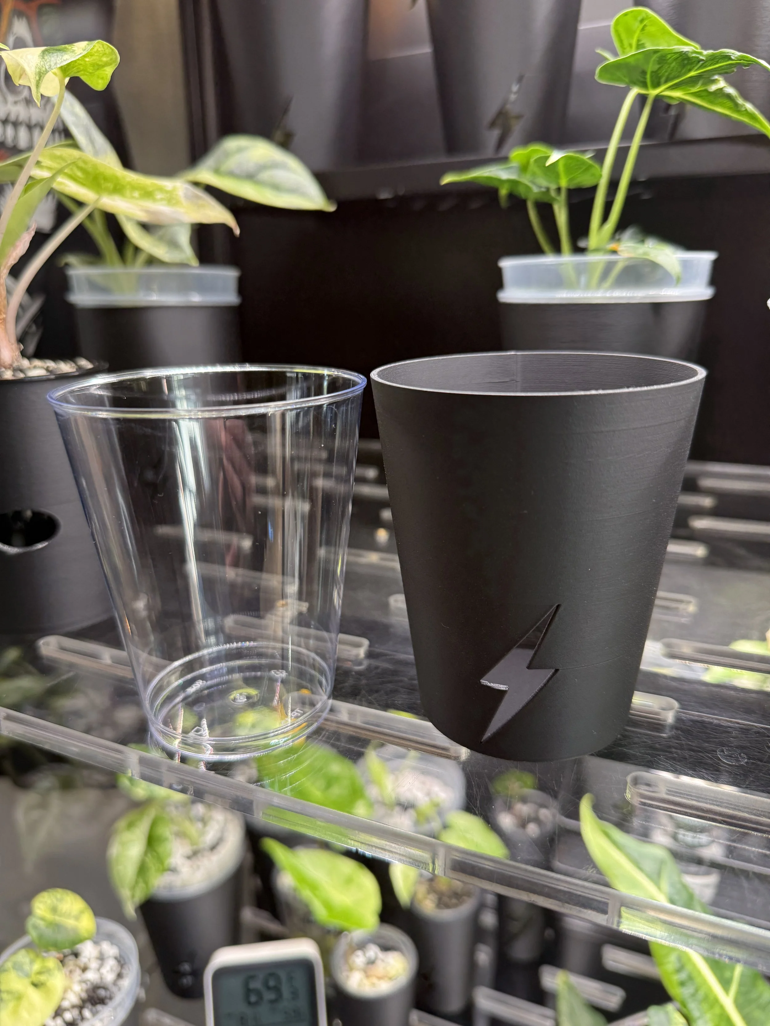 The Cecie 8oz Cache Cup Cover | Algae Blocking Cover Cup