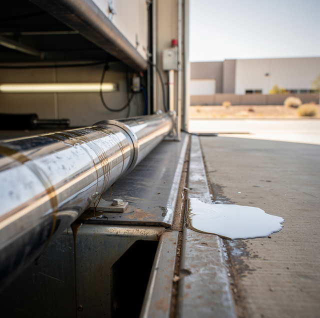 What Causes Hydraulic Leaks in a Dock Leveler? Four Places to Look