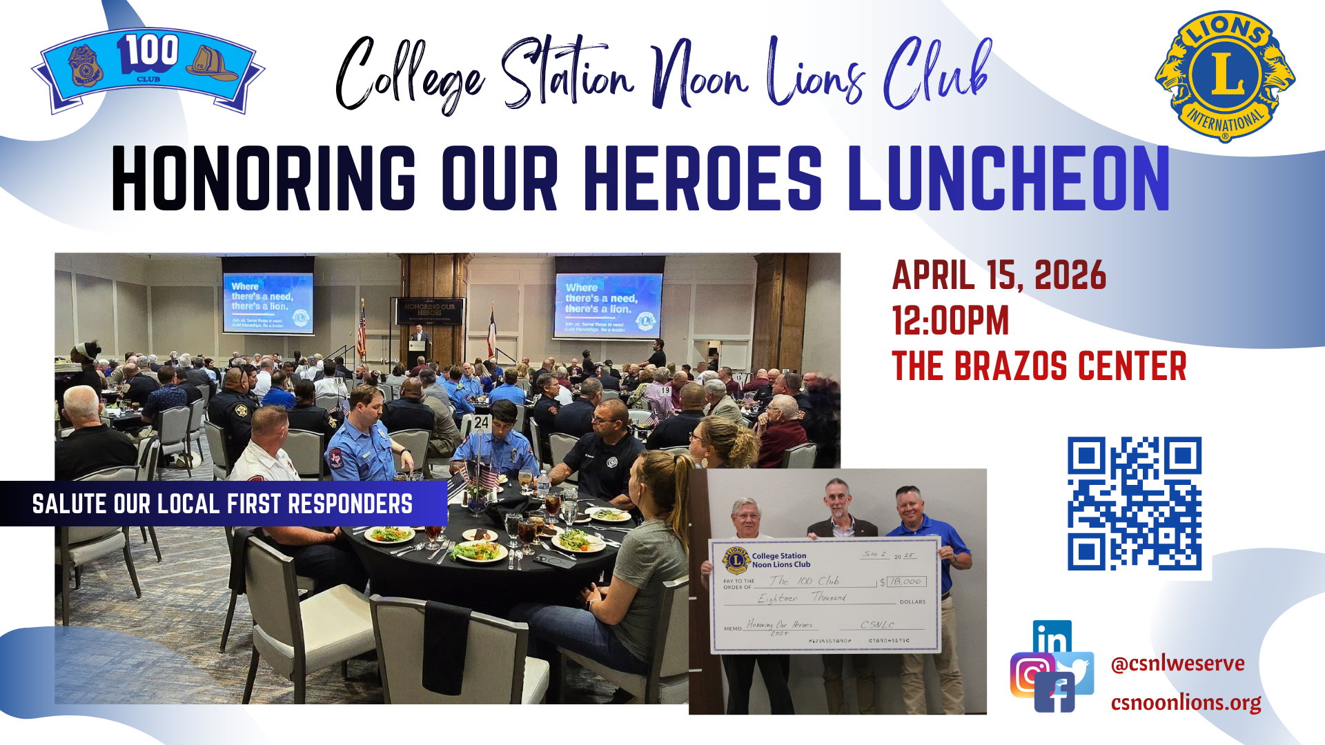 Honoring Our Heroes Luncheon