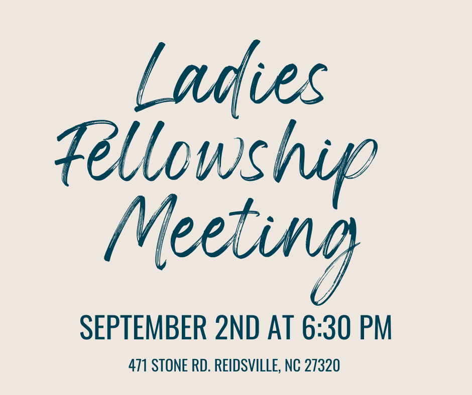 Ladies Fellowship Meeting