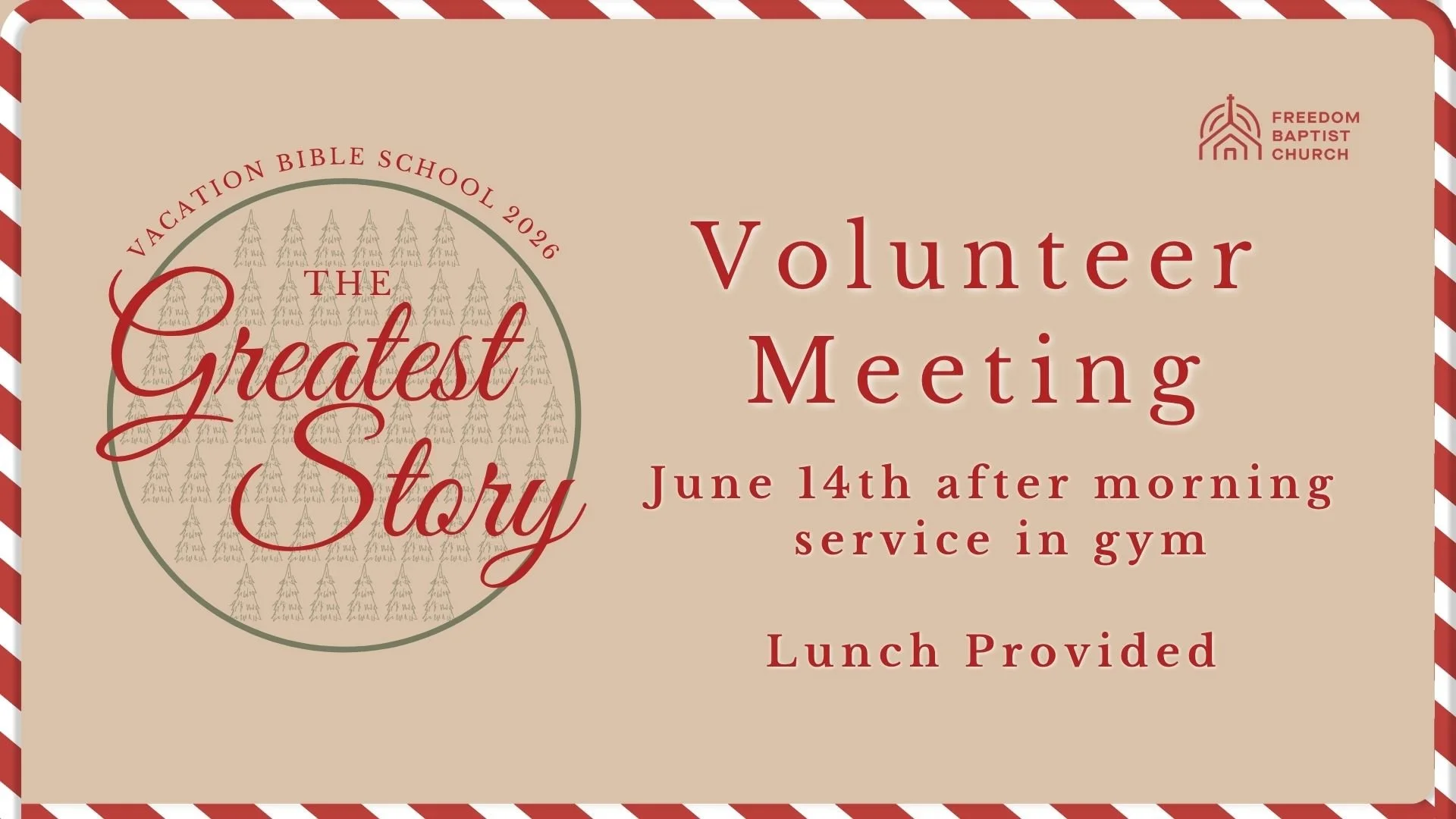 VBS Workers Lunch
