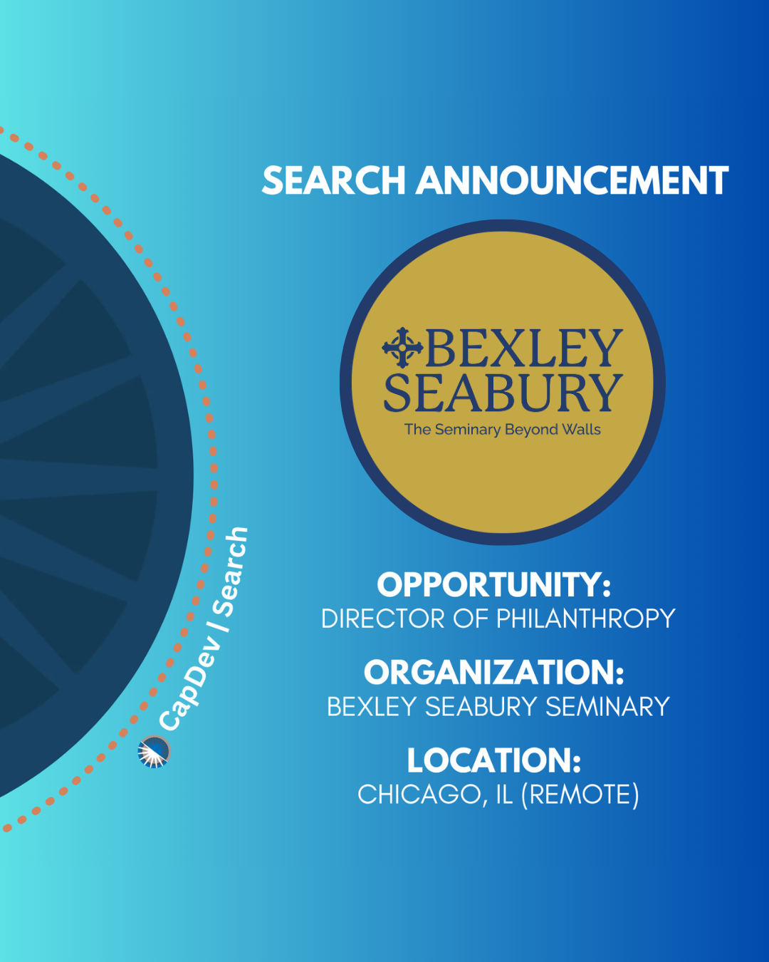 Bexley Seabury Seeks Director of Philanthropy
