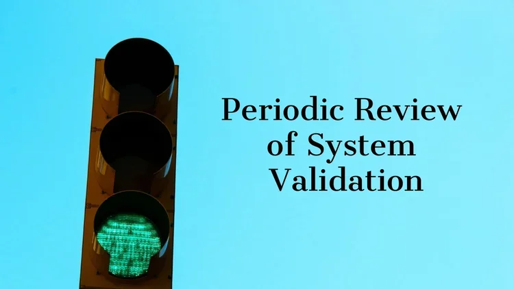 Periodic Review of System Validation