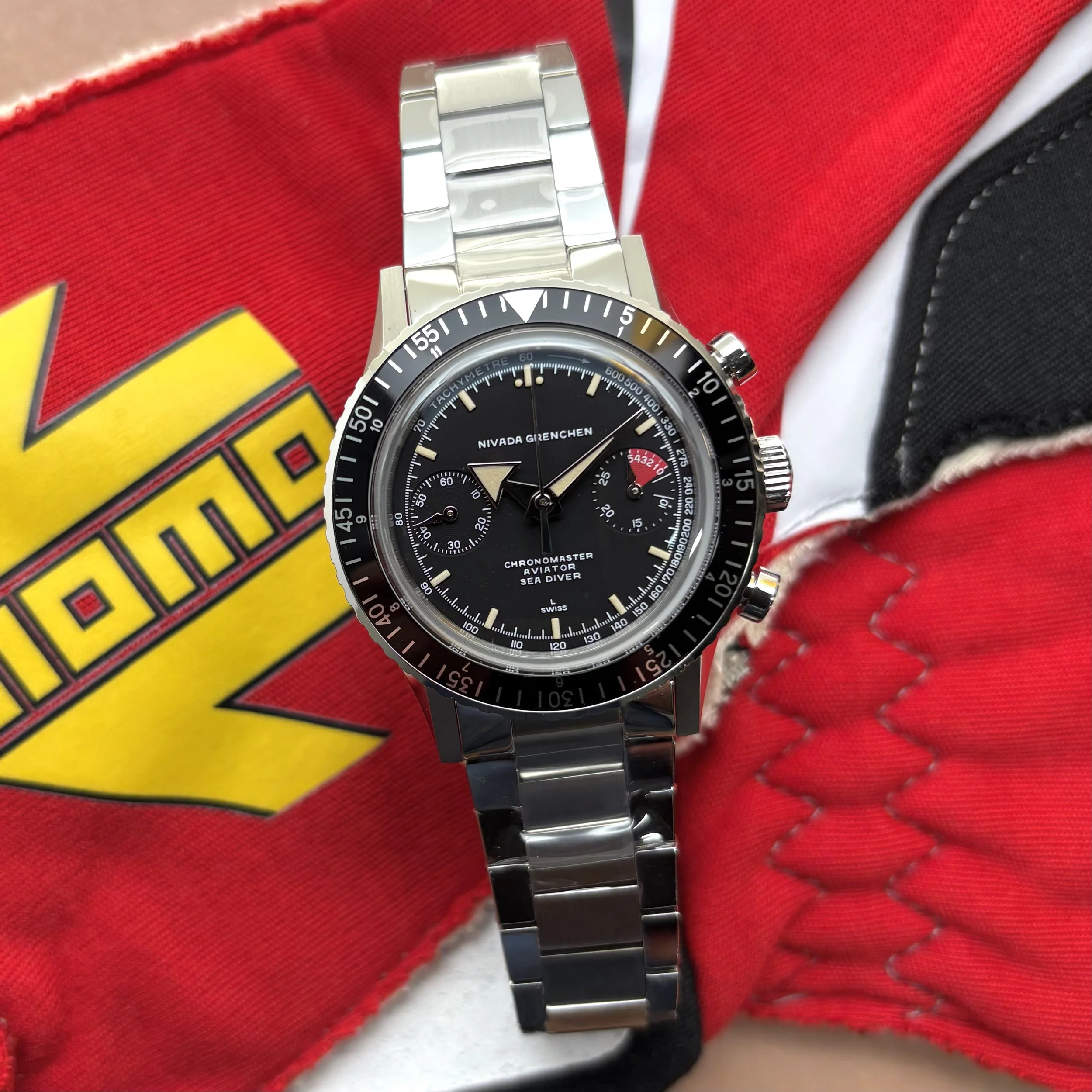 2026 Nivada Grenchen Chronomaster Broad Arrow 86056M20LC