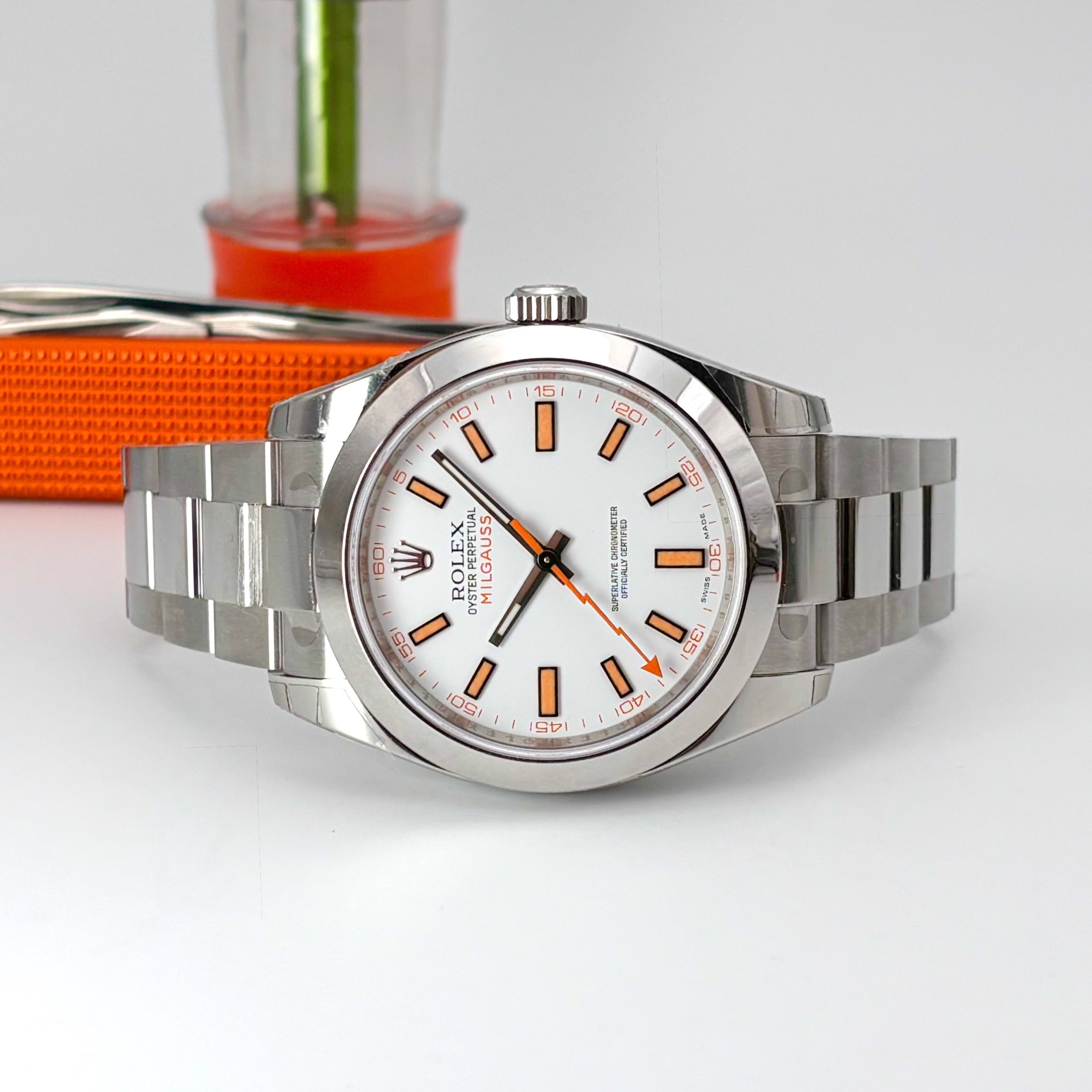 2007 Rolex Milgauss 116400 “NOS”