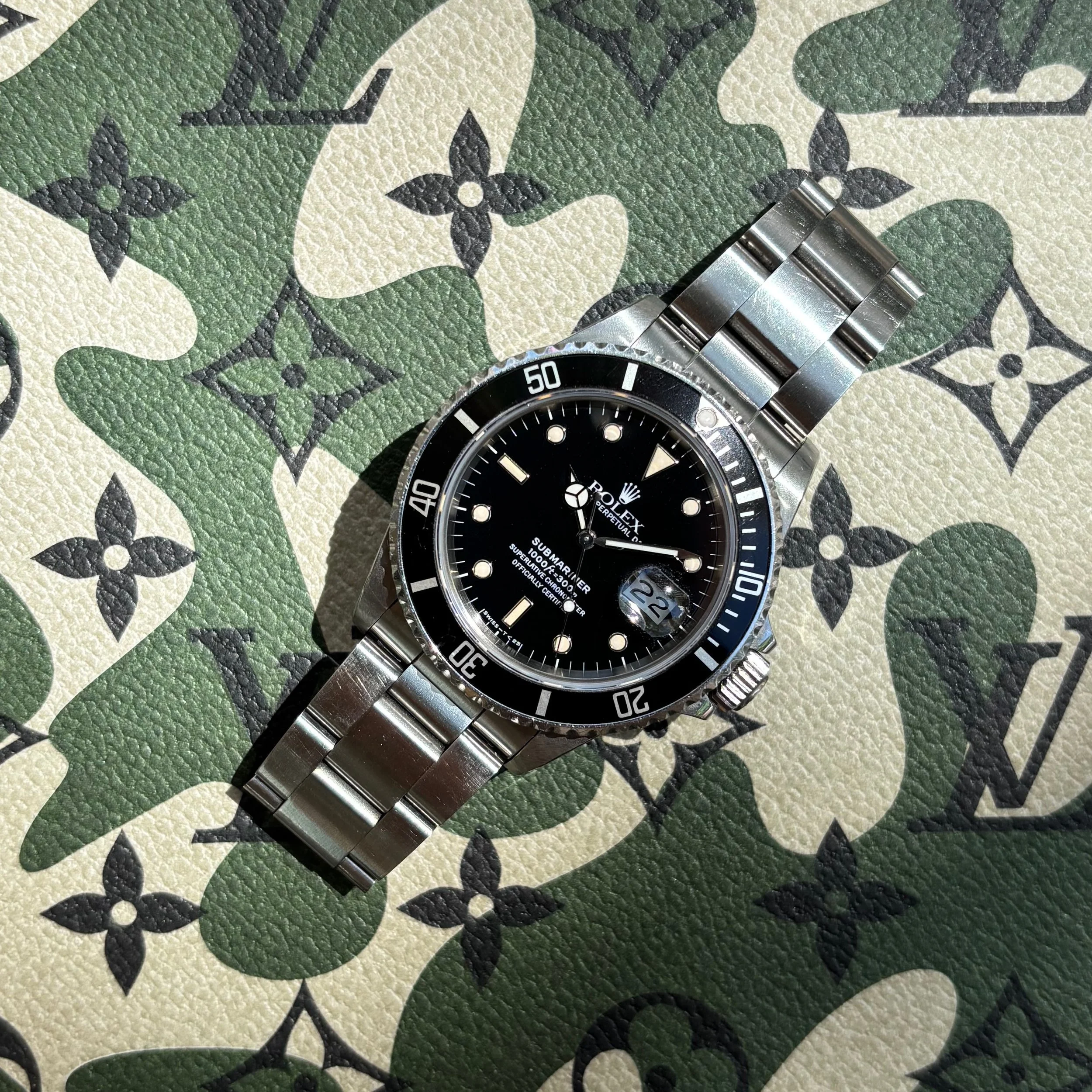 1988 Rolex Submariner Date 168000 “Triple Zero” Transitional Reference